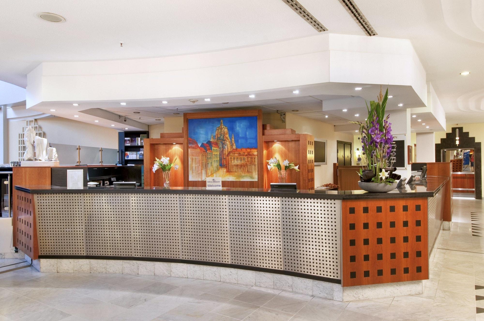 Vista Lobby Hilton Dresden an der Frauenkirche
