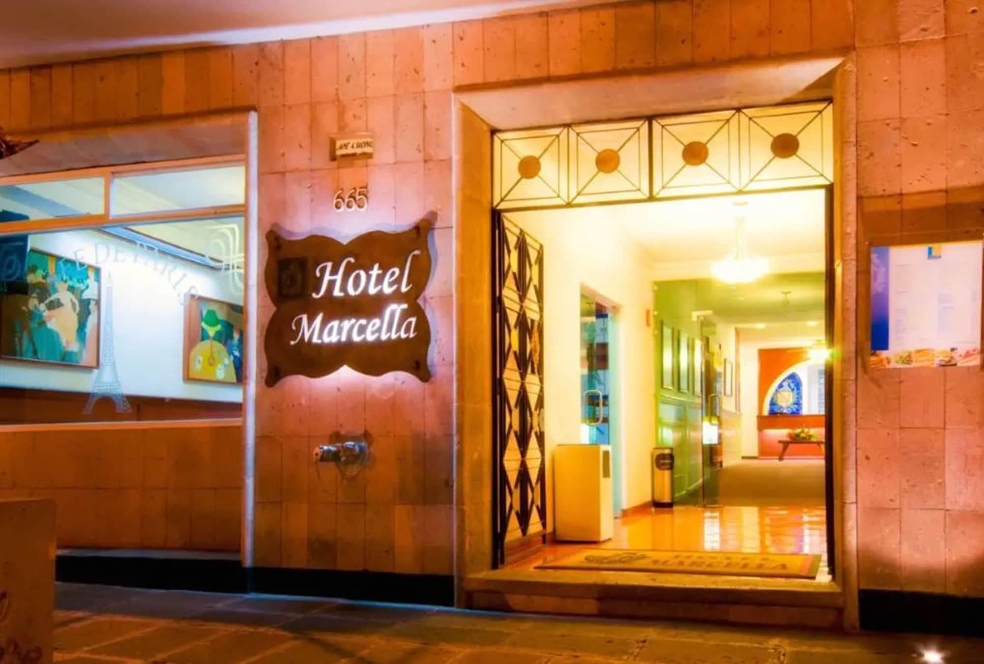 Vista Exterior Hotel Marcella Clase Ejecutiva