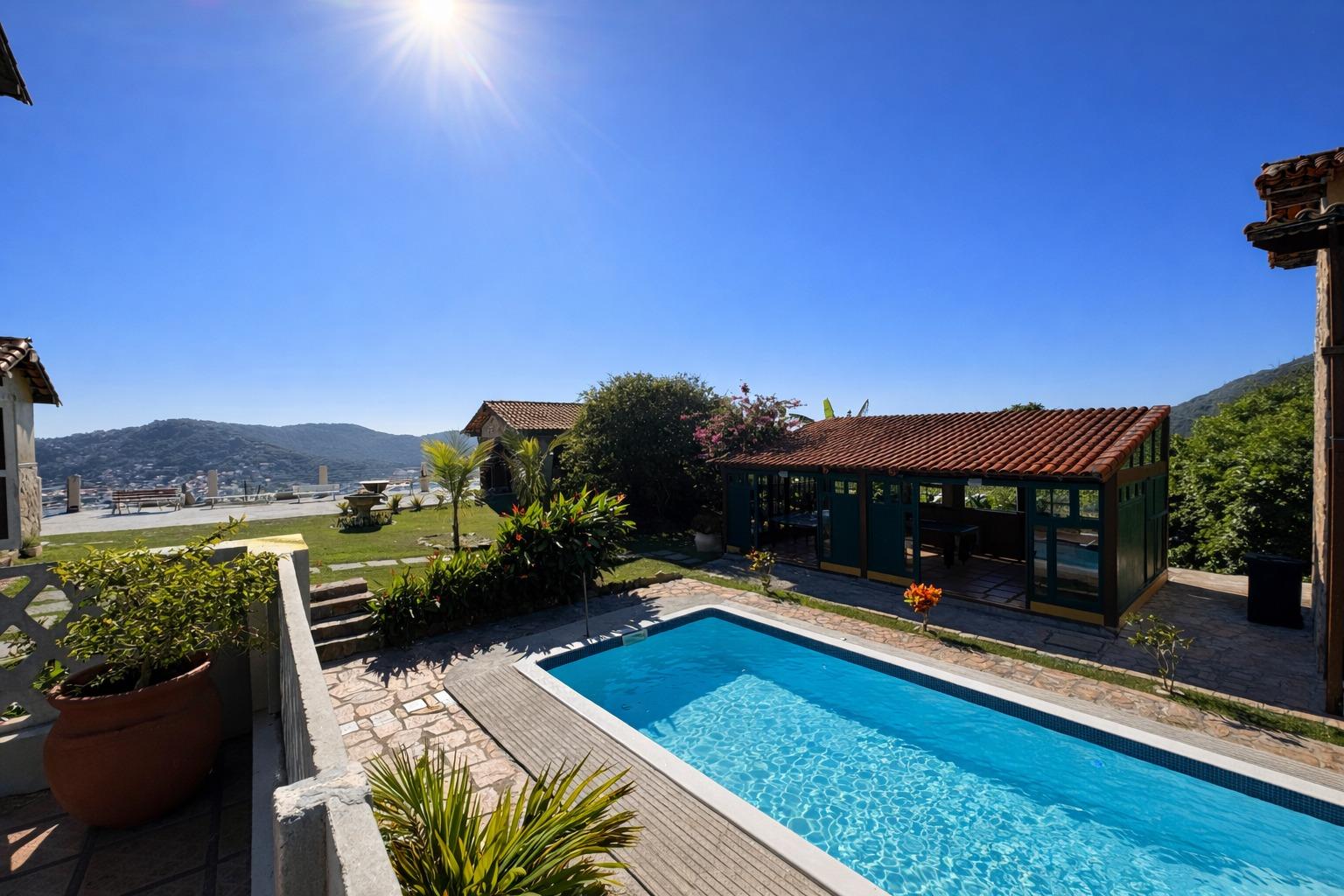 Vista Piscina Tantomar Pousada