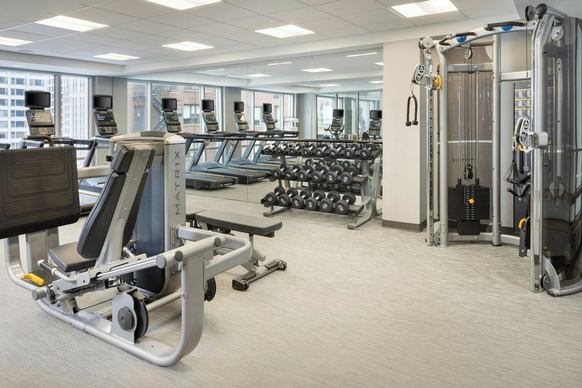 Gimnasio Courtyard by Marriott Chicago Magnificent Mile