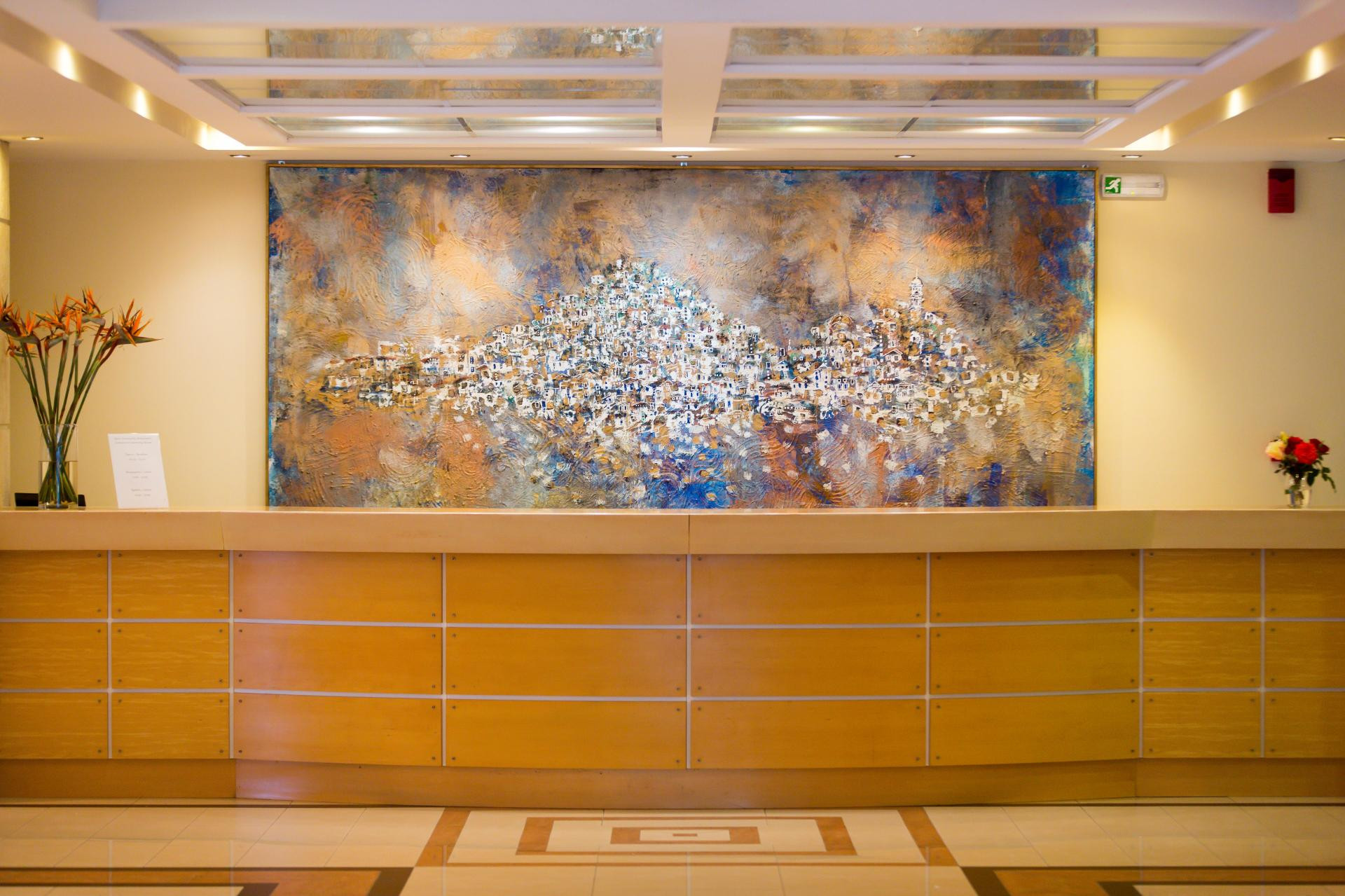 Vista Lobby Xenia Poros Image Hotel