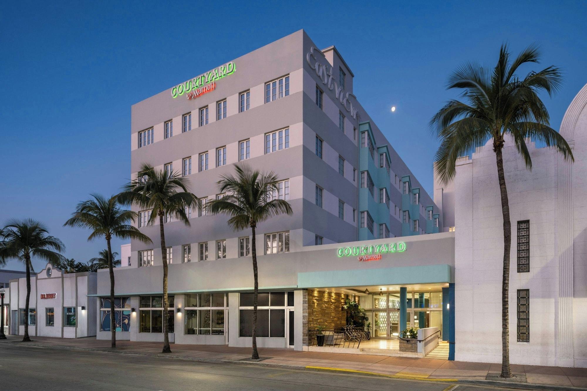 Vista Exterior Courtyard by Marriott Miami Beach-South Beach