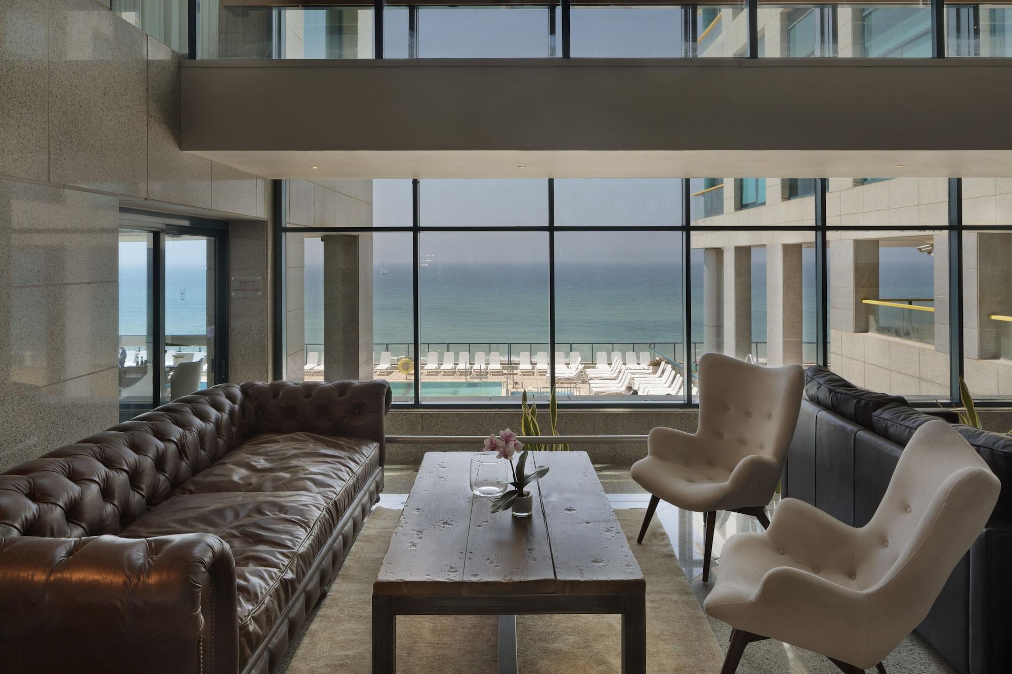 Vista Lobby Herbert Samuel Okeanos Suites Herzilya