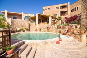 Alquiler Vacacional - Red villa Fliskouni - 1 bedroom - 2 balconies - sea, mountain and pool view.