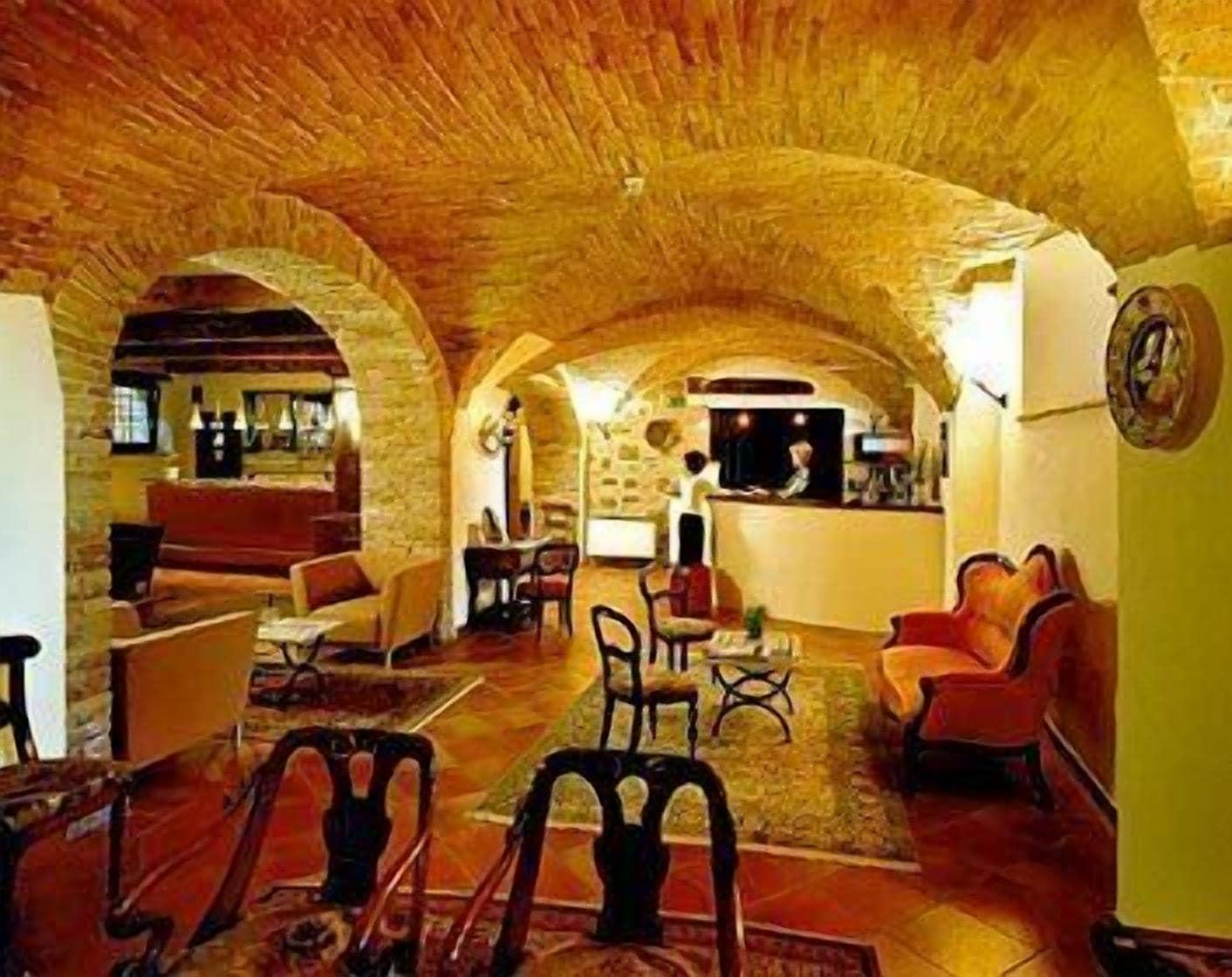 Vista Lobby Relais La Corte Di Bettona