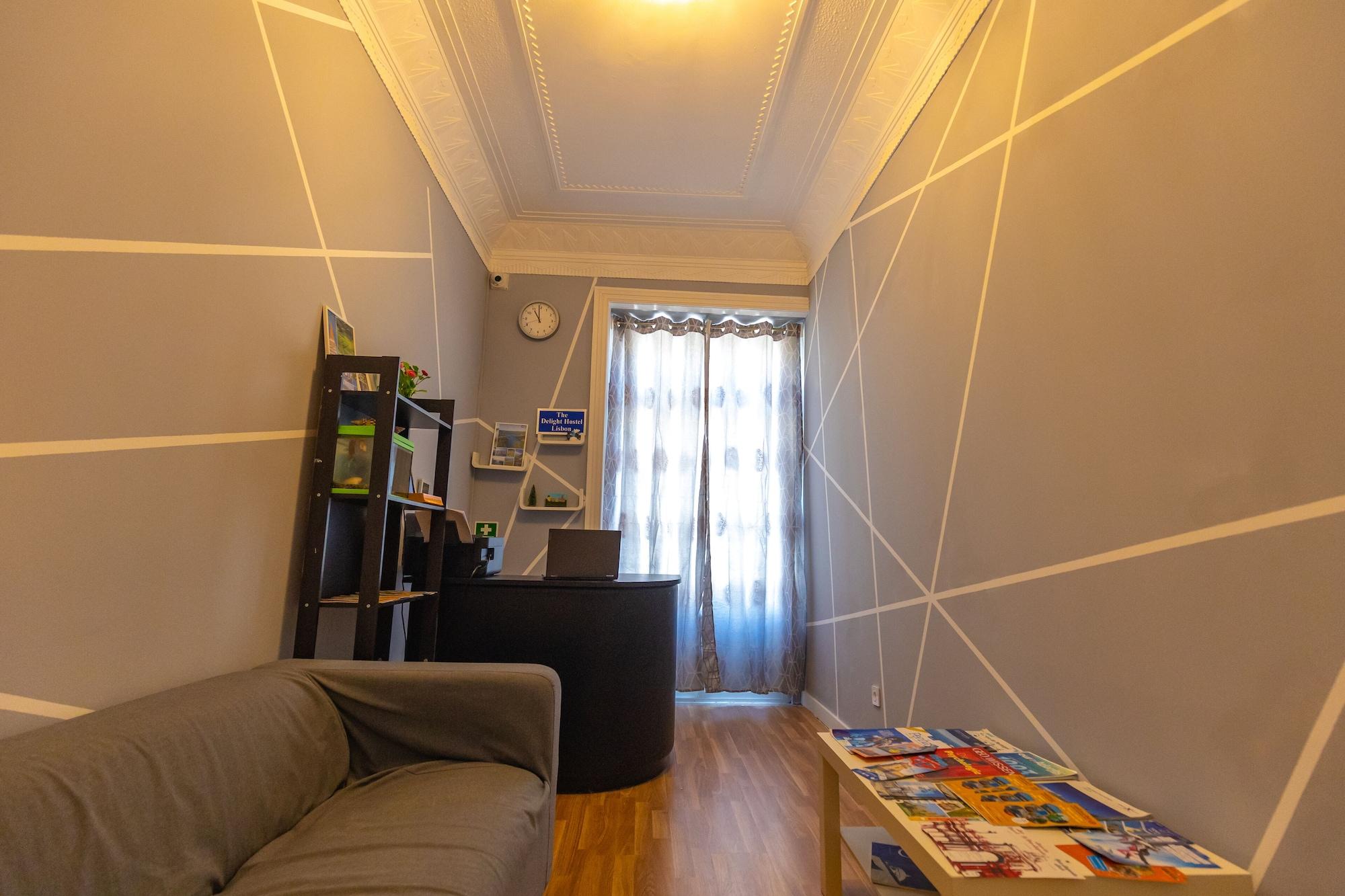 Vista Lobby The Delight Hostel Lisbon