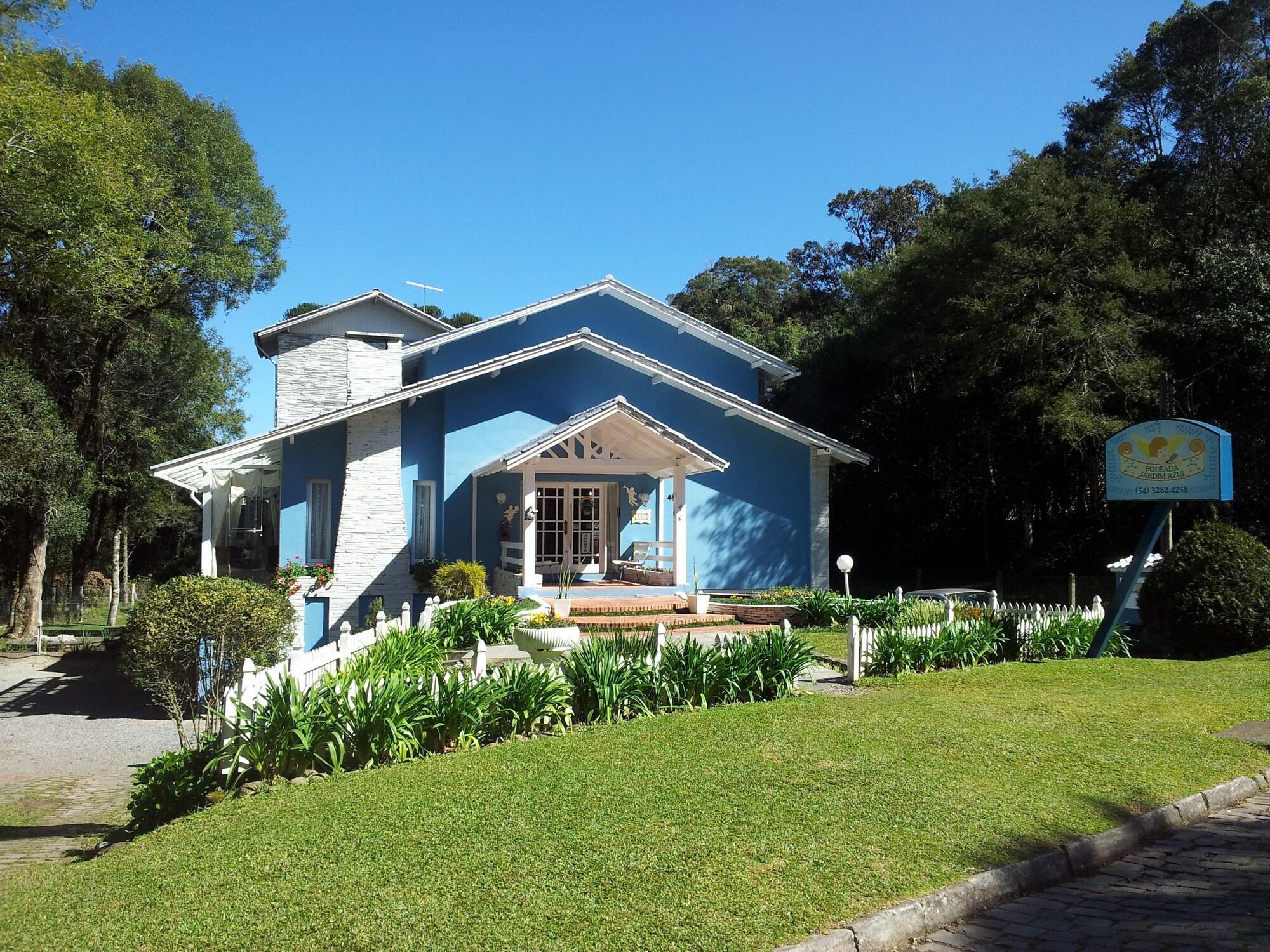 Vista Exterior Pousada Jardim Azul