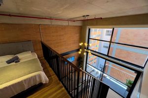 Alquiler Vacacional - Loft Duplex estilo Industrial cercano al centro de Medellín con Terraza
