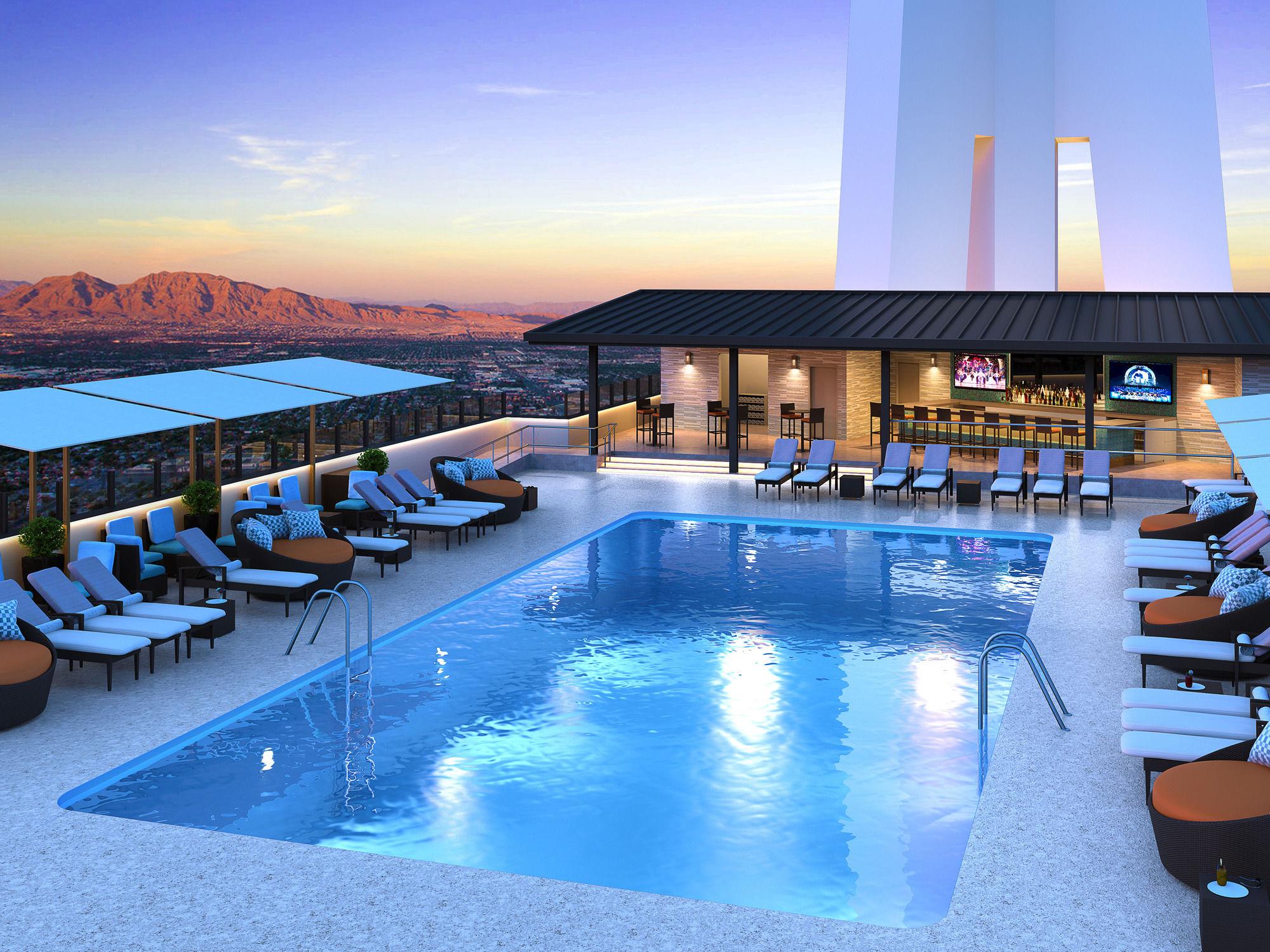 Pool view Stratosphere Hotel - Casino & Resort Hotel