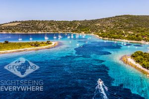 Actividad - Split: tour de snorkel de medio día a la laguna azul, el naufragio y la isla de Trogir