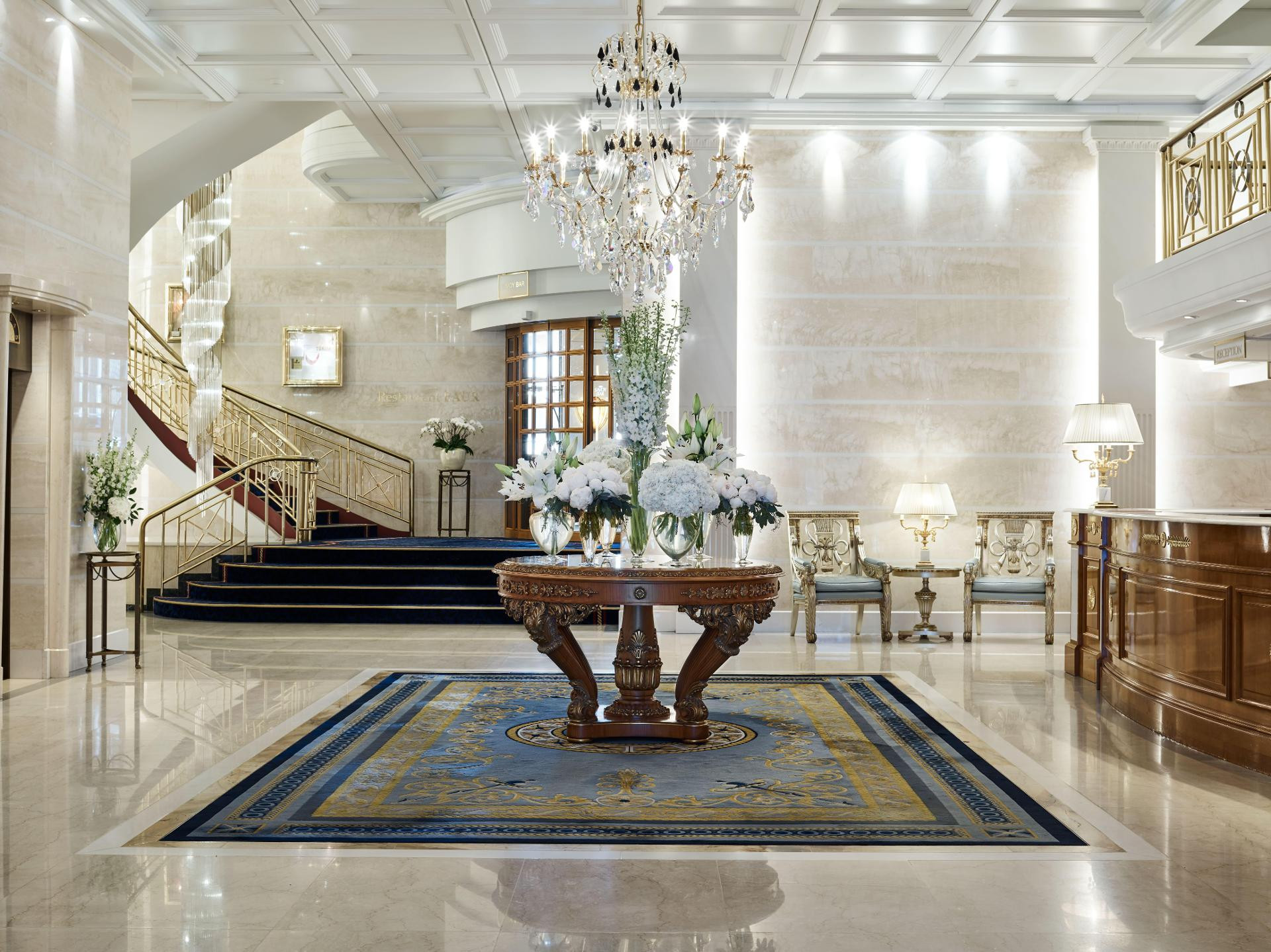 Vista Lobby Mandarin Oriental Savoy, Zurich