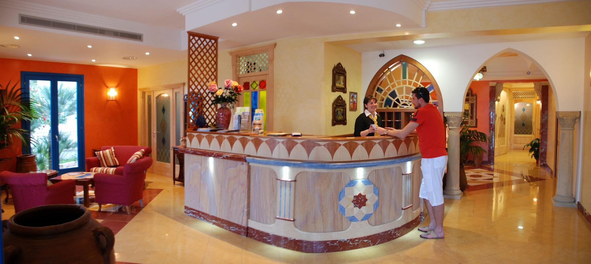 Vista Lobby Hotel Mediterraneo Faro