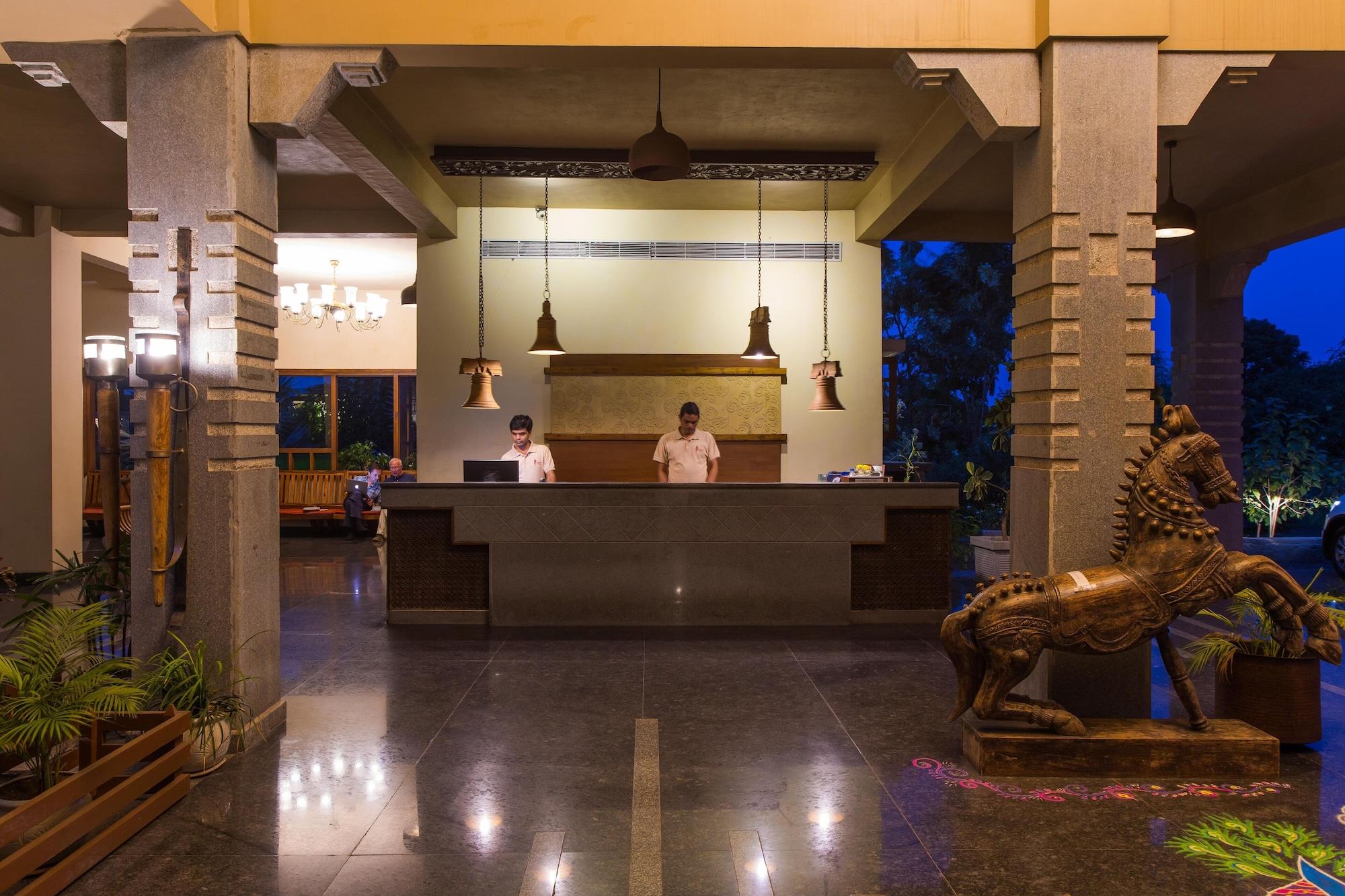 Vista Lobby Heritage Resort Hampi