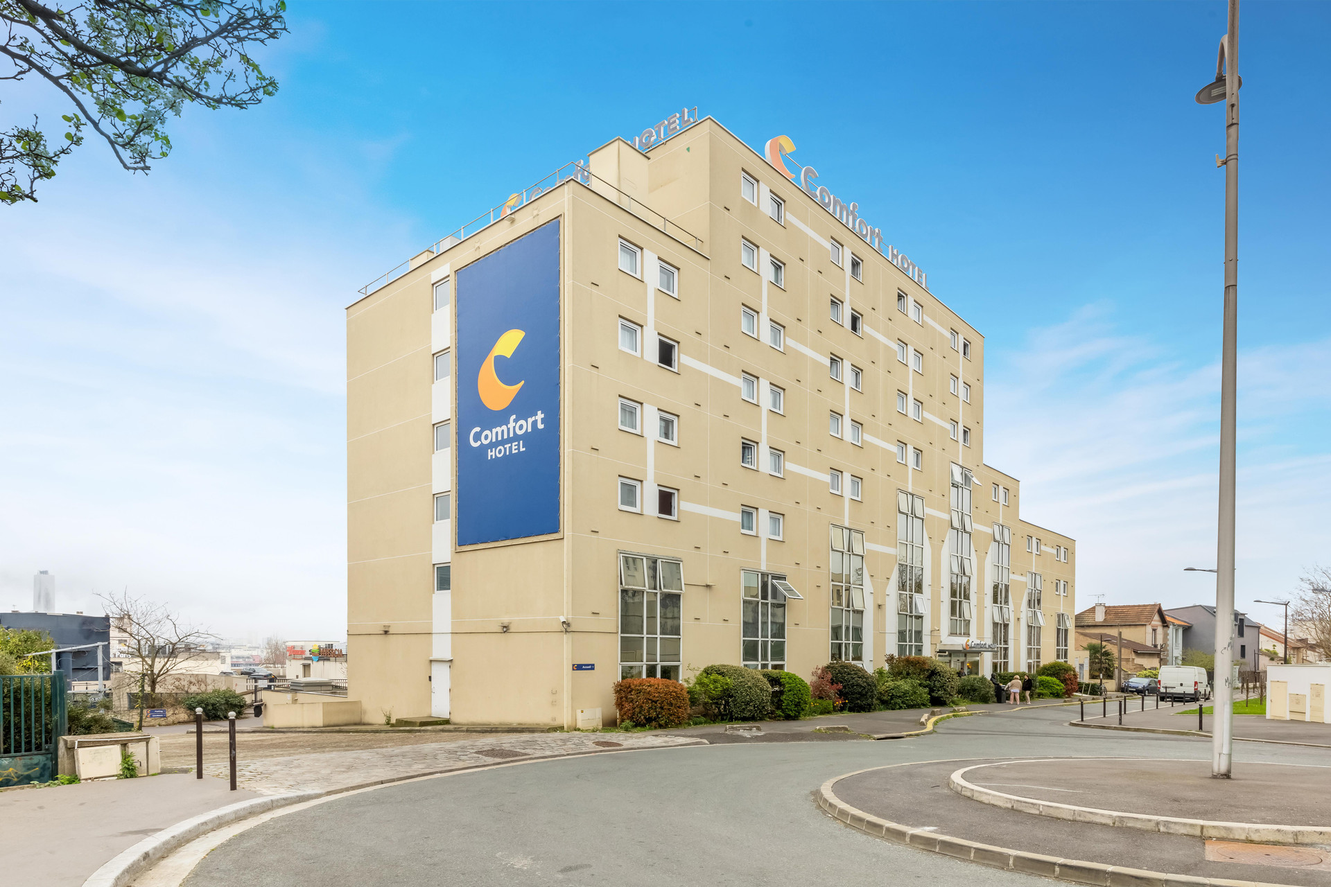 Vista Lobby Comfort Hotel Paris Porte d'Ivry