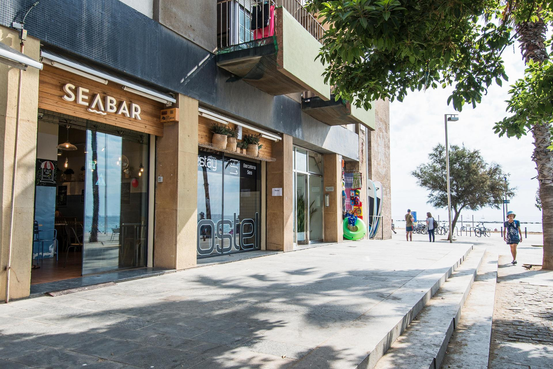 Vista Exterior Sea Hostel Barcelona