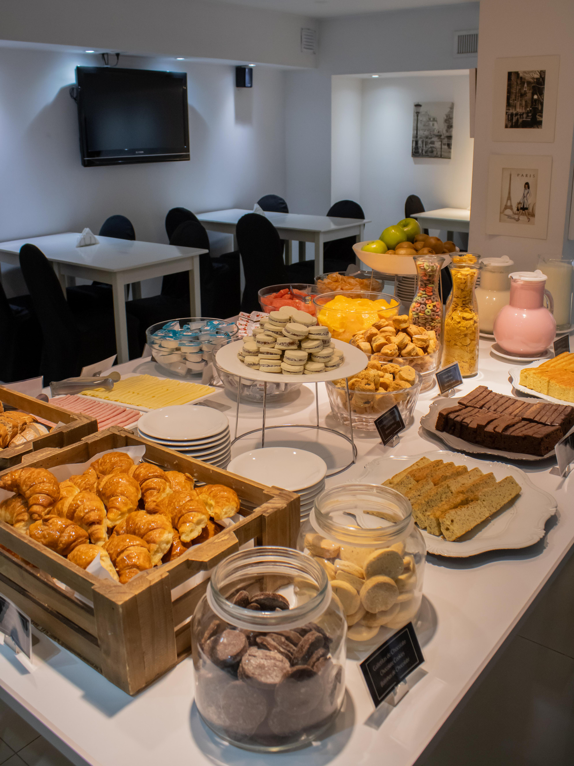 Área de desayuno Ker Urquiza Hotel