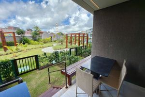 Arriendo temporal - Térreo c/ Varanda e Jardim Privativo a 300m do Mar | Beach Class Summer A004 - By Anfitrião Legal