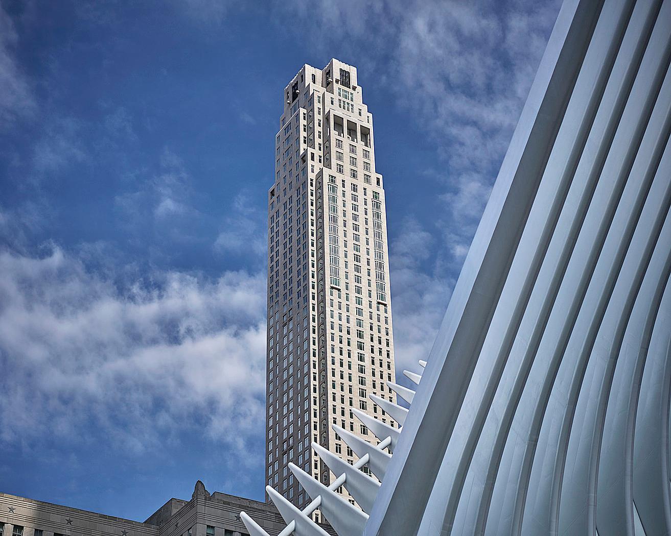 Vista Exterior Four Seasons Hotel New York Downtown