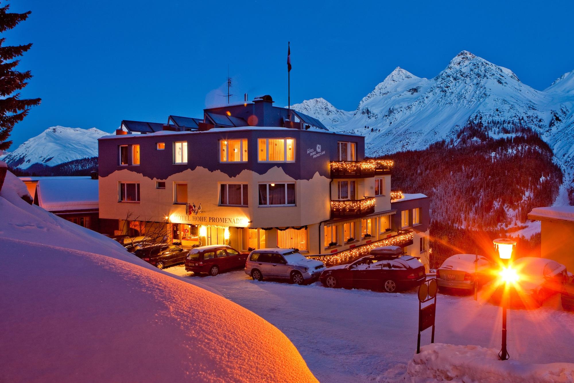 Vista Exterior Hotel Hohe Promenade Arosa