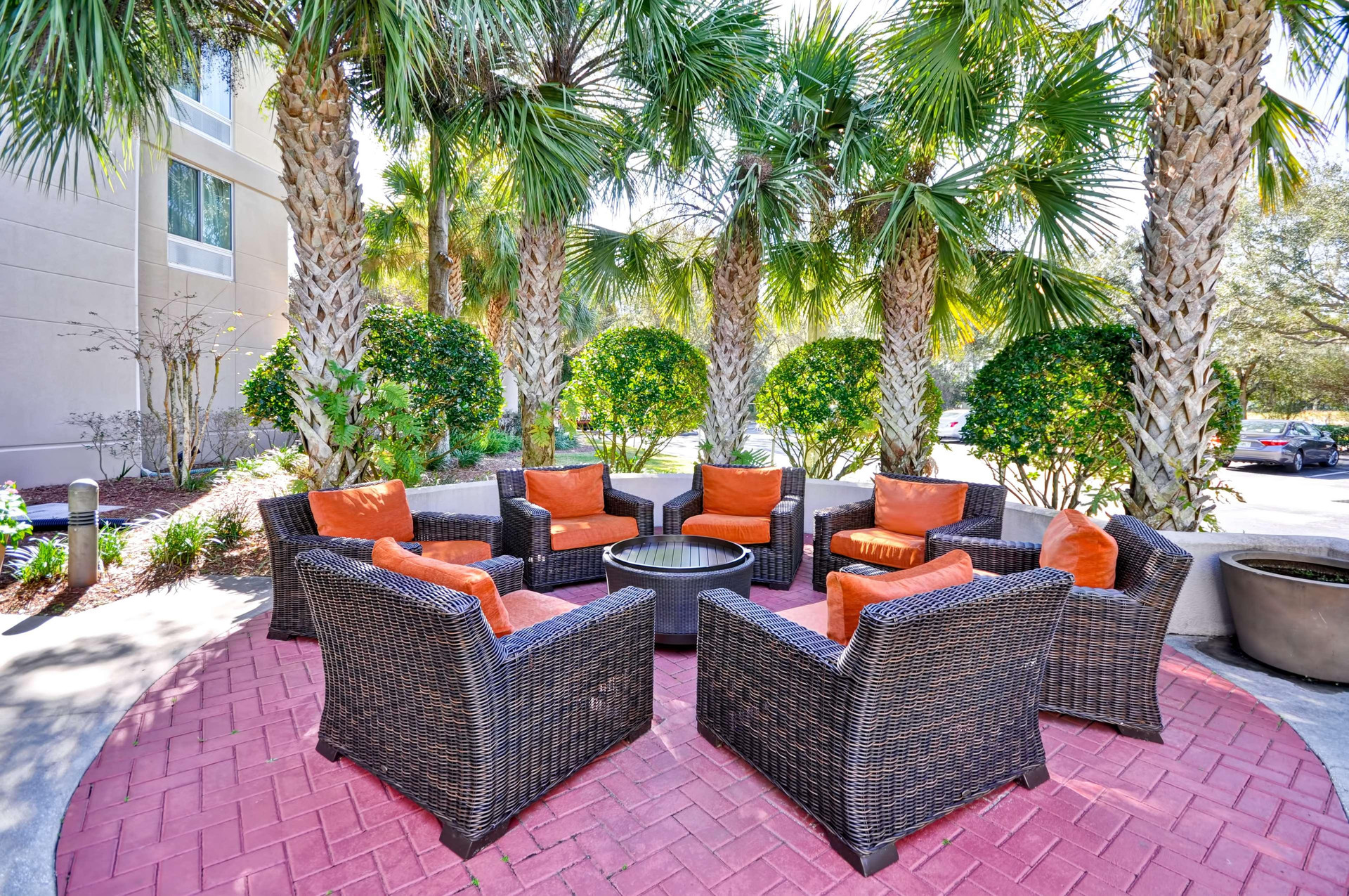 Vista Exterior Hilton Garden Inn Tampa North Busch Gardens