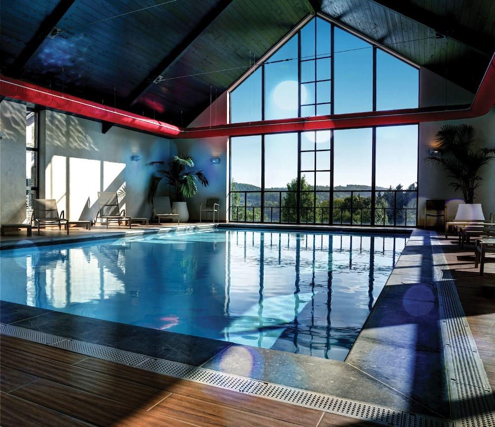 Vista Piscina Azur en Ardenne