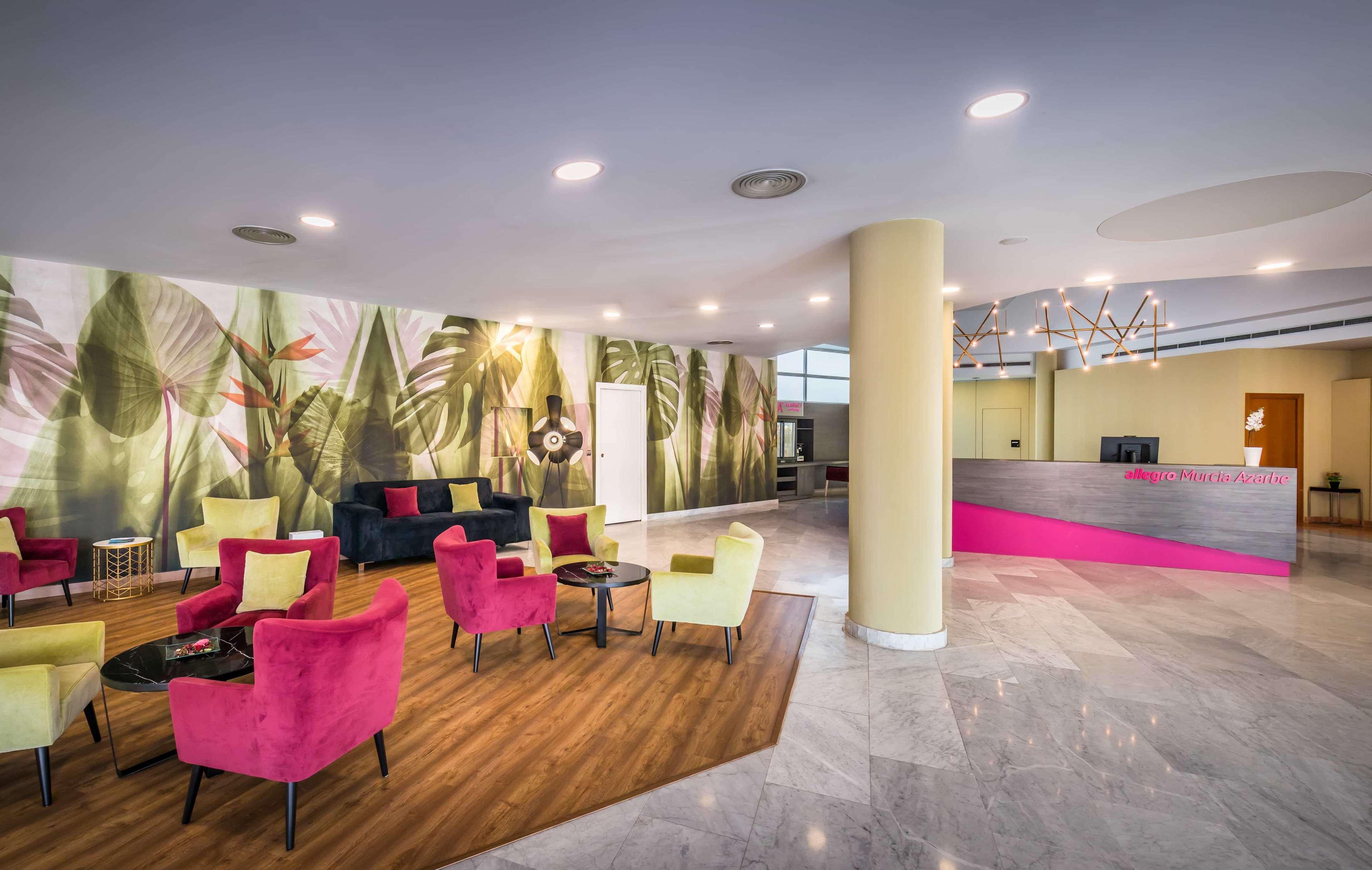 Vista Lobby Allegro Murcia Azarbe