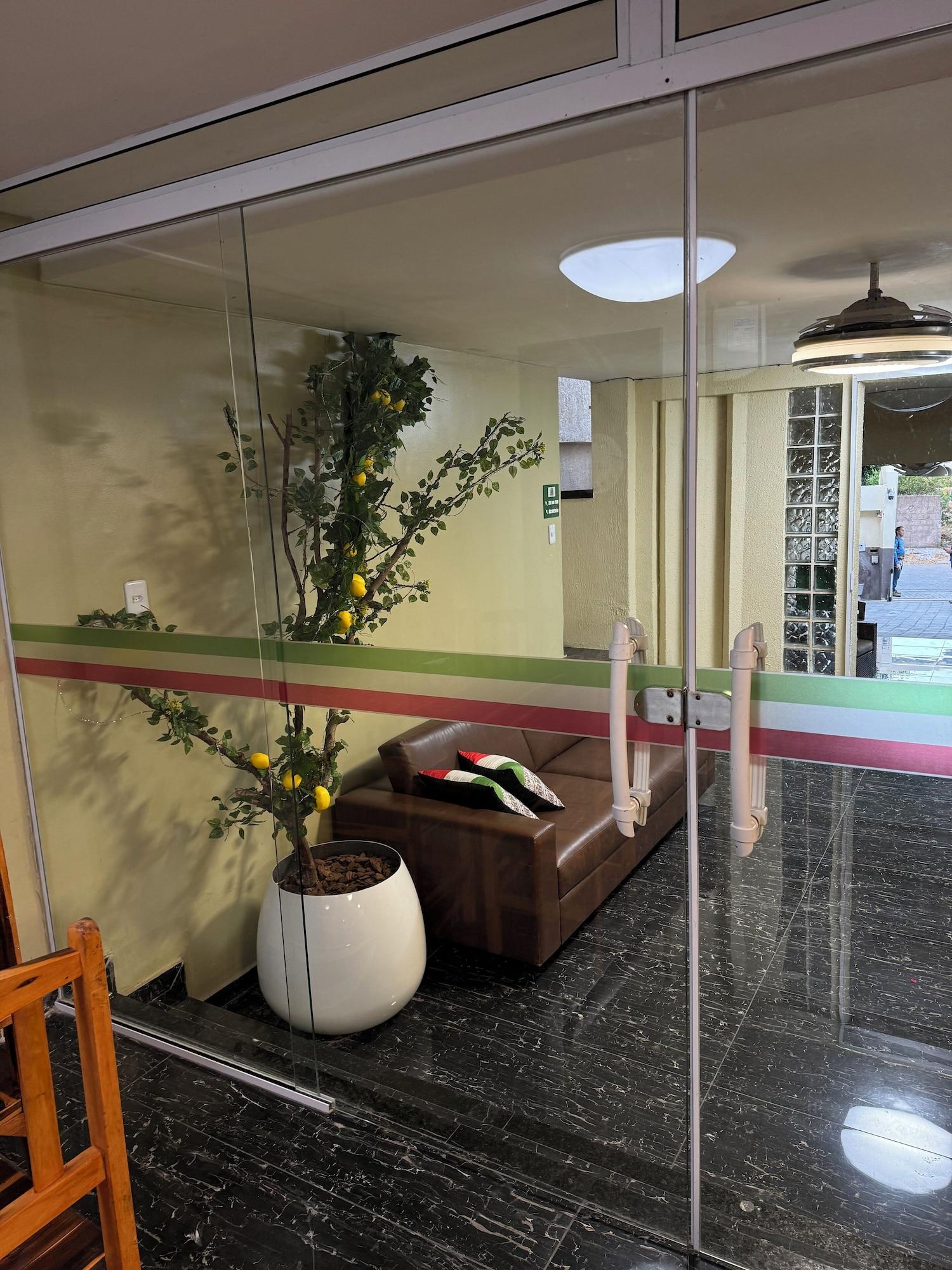 Vista Lobby Pousada Vila Italia - Porto das Dunas