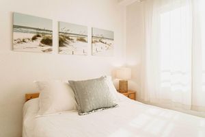 Alquiler Vacacional - Apartment facing the sea, familiar and cozy.