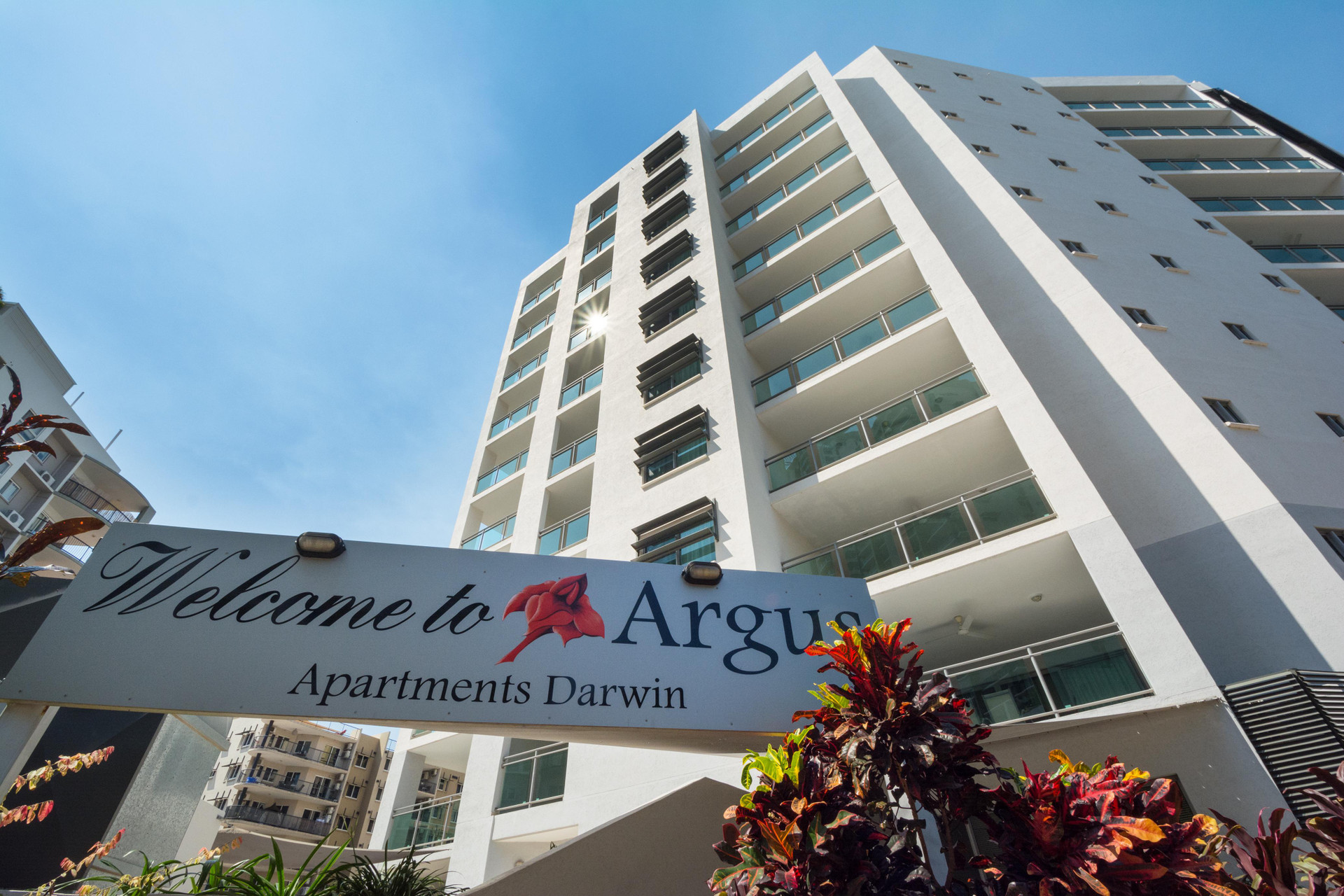 Vista Exterior Argus Apartments Darwin