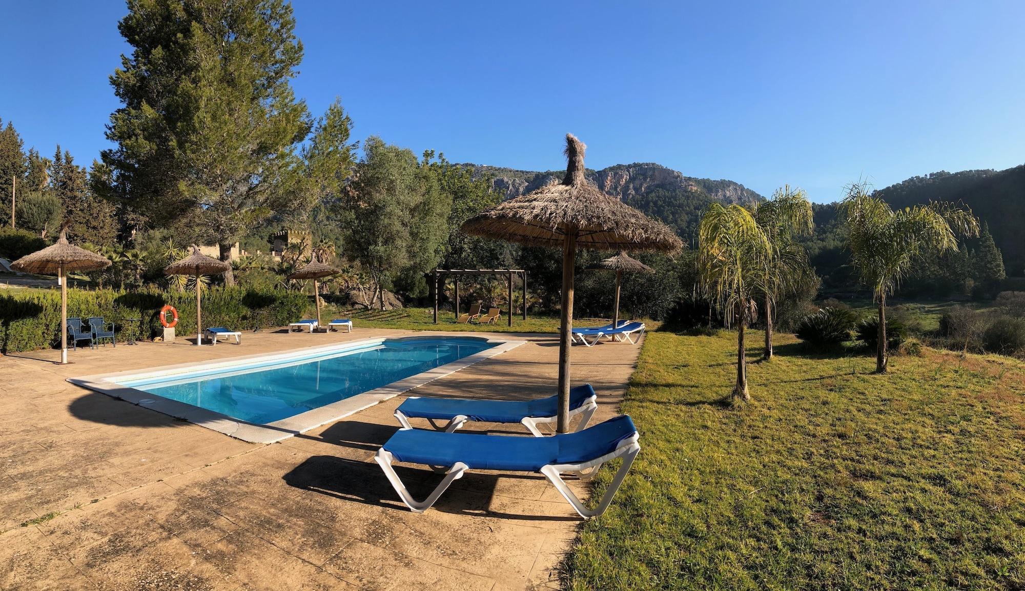 Vista Piscina Finca Hotel Son Pont
