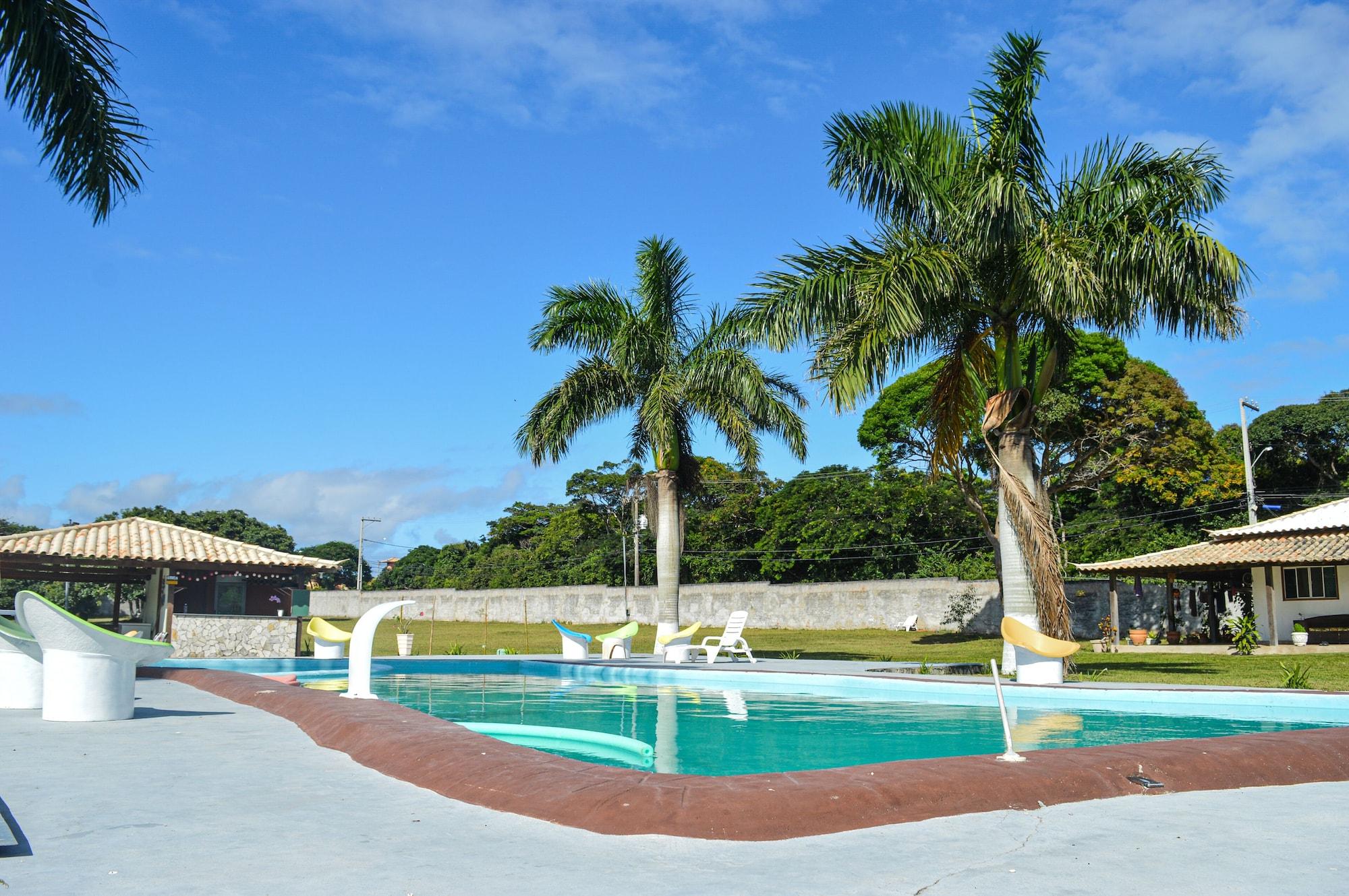 Vista Piscina Pousada Ohana