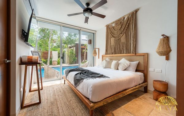 NHOA 107B Lux 1BR Condo Pool access in Aldea Zama - Hoteles cerca de Playa Las Palmas en Tulum