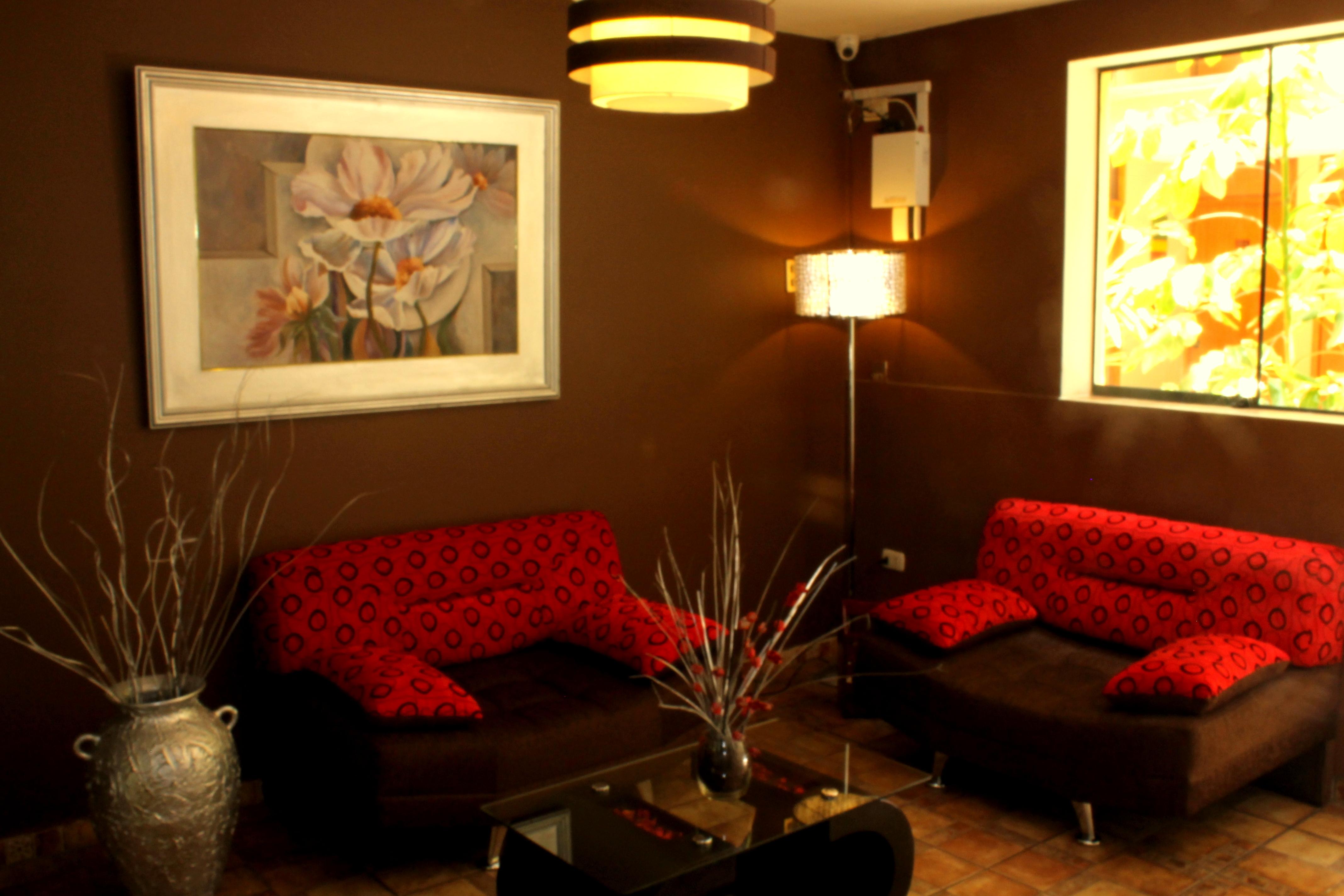 Vista Lobby Hostal Milano Surco