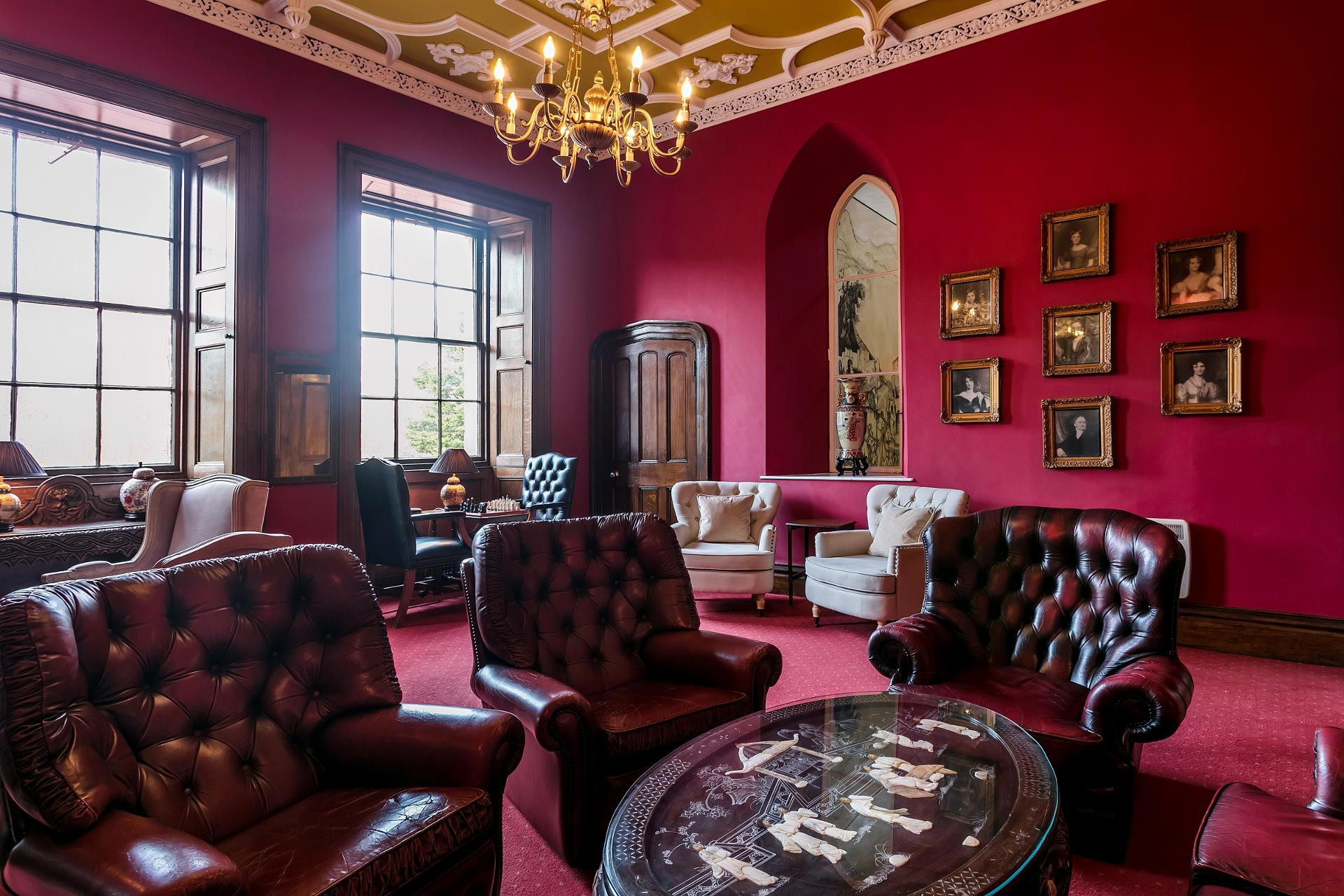 Bar/Salón Dalhousie Castle Hotel & Spa