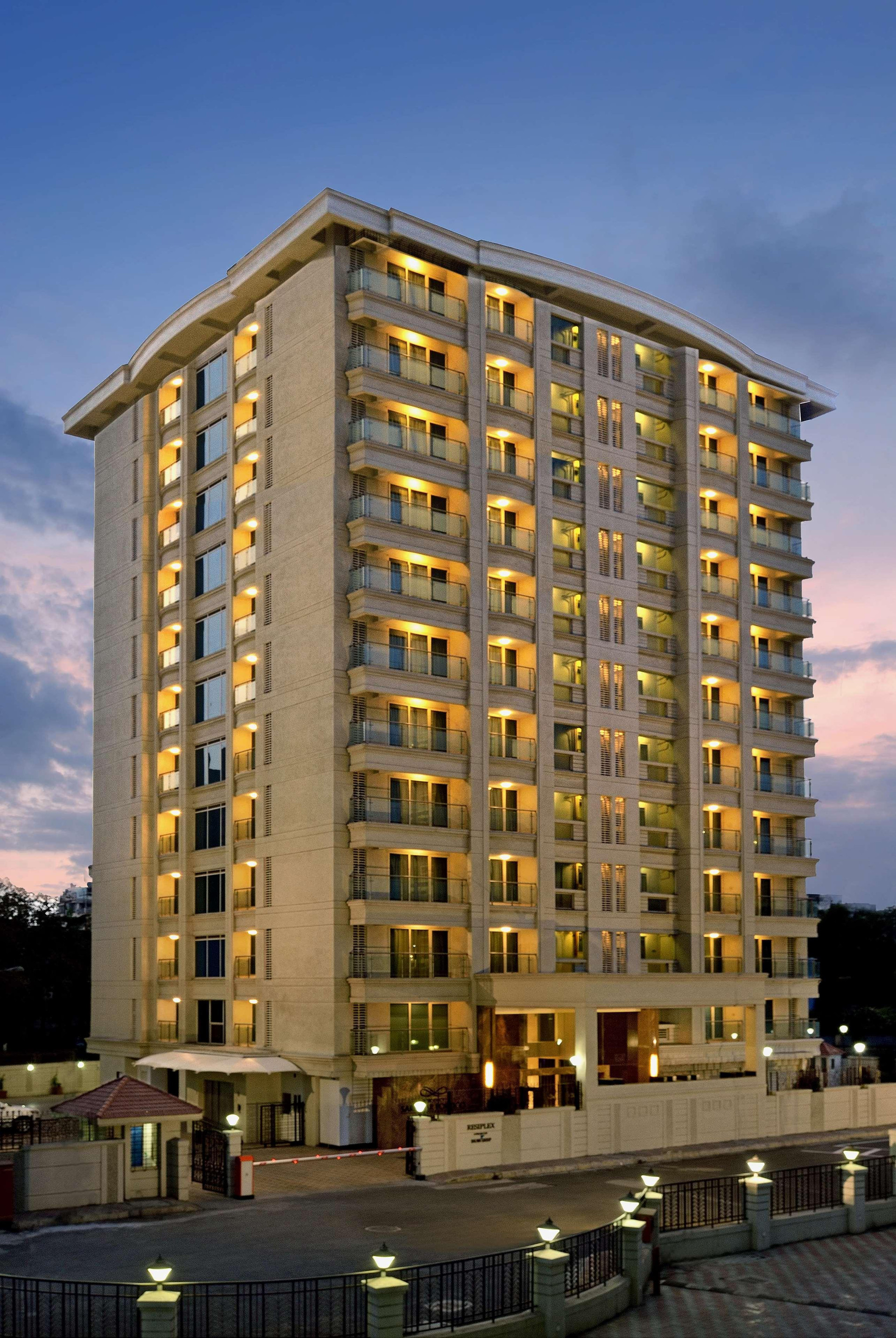Vista Exterior Residency Sarovar Portico Mumbai