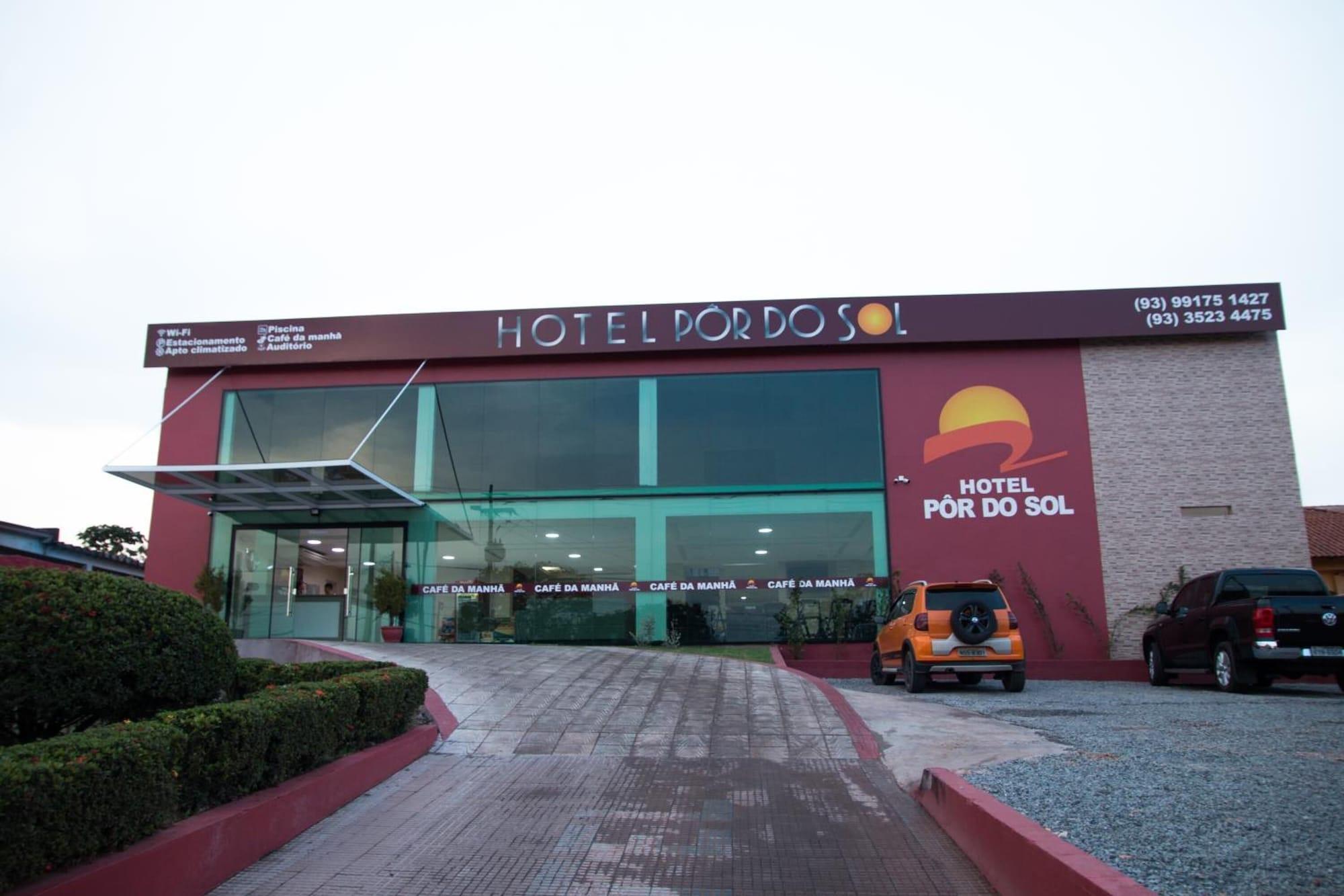 Vista Exterior Por do Sol Hotel