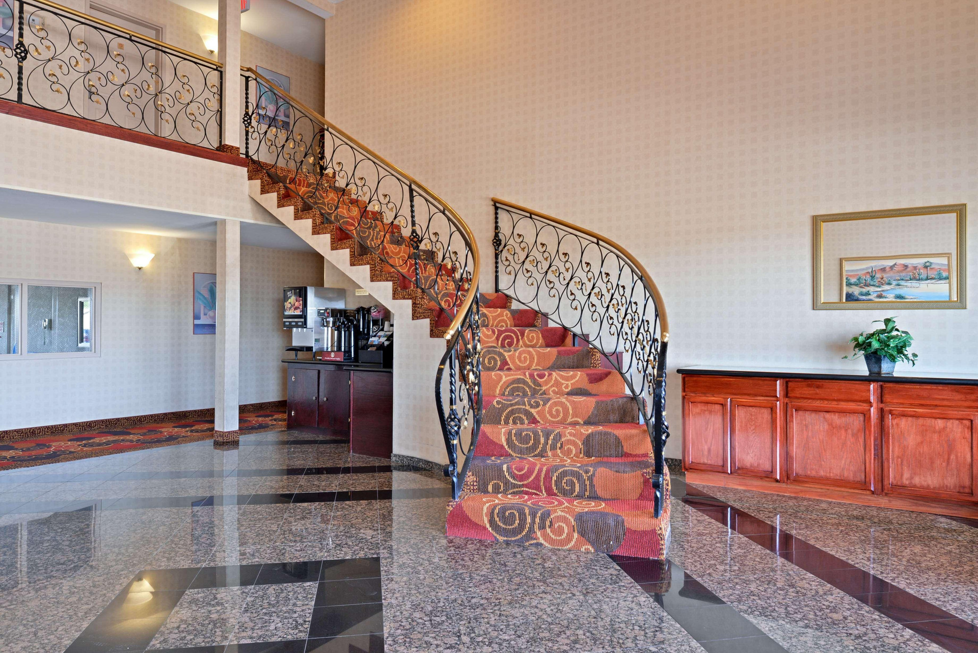 Vista Lobby Americas Best Value Inn Westmorland