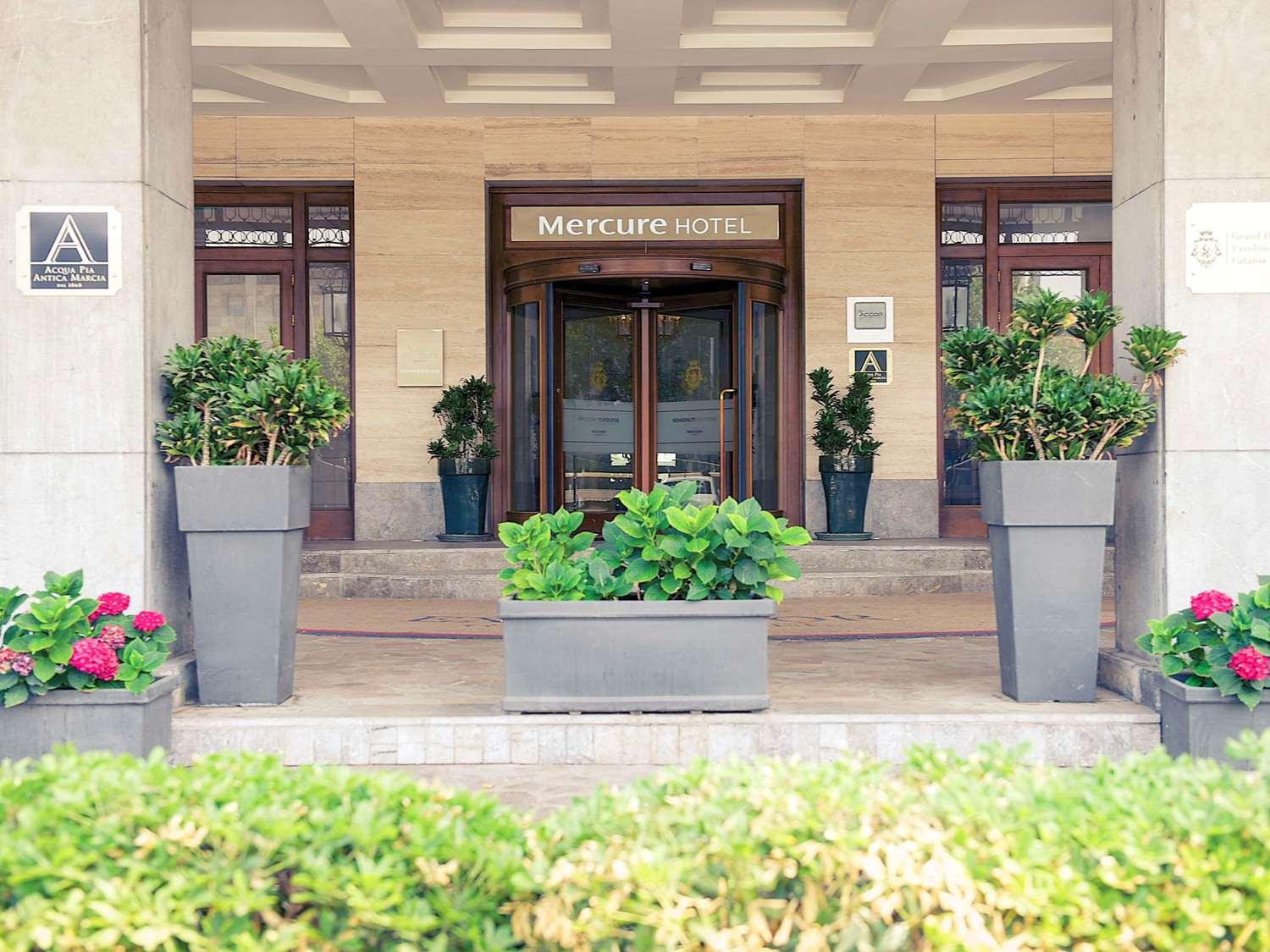 Vista Exterior Mercure Catania Excelsior
