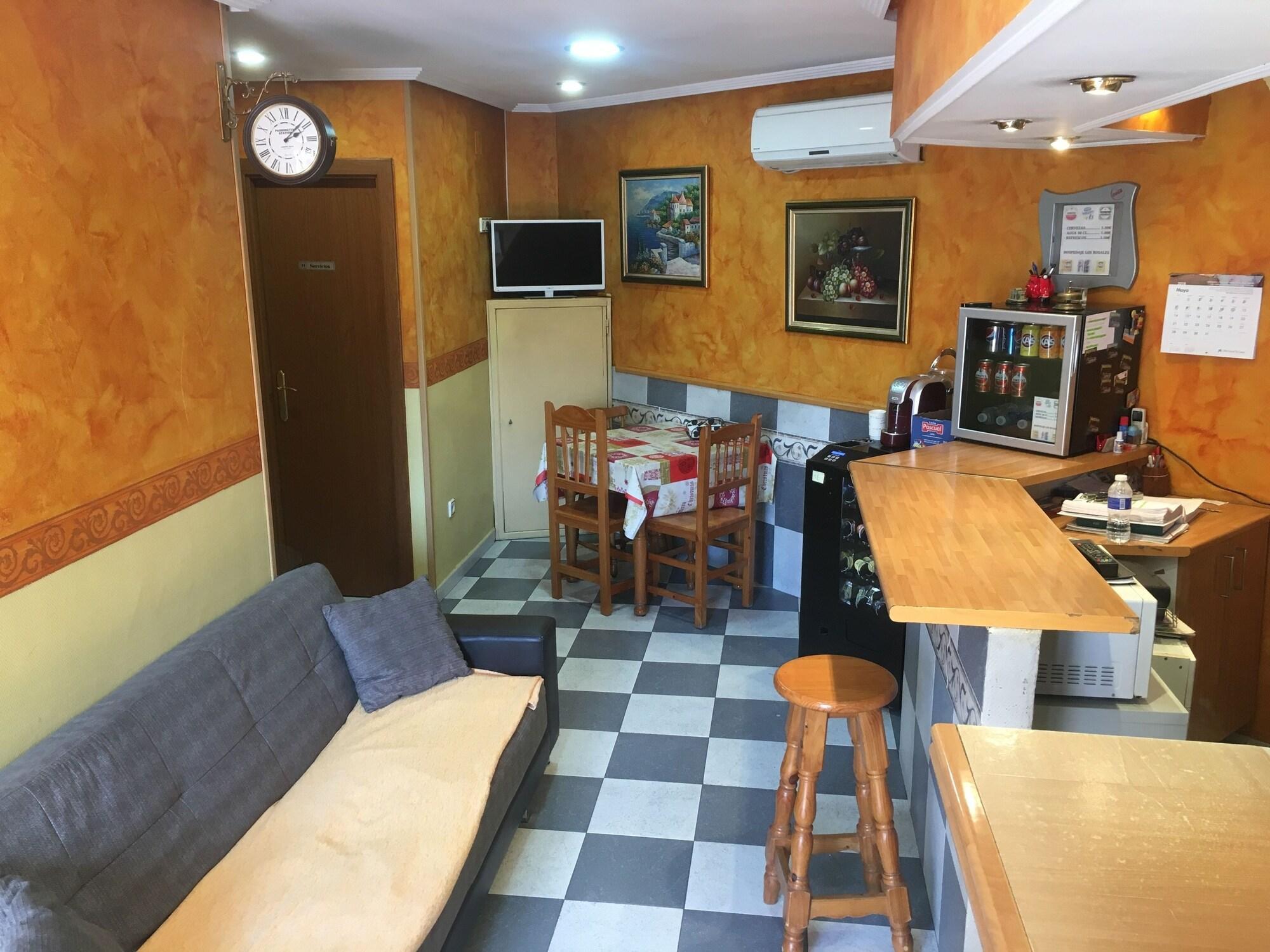 Vista Lobby Hostal Los Rosales