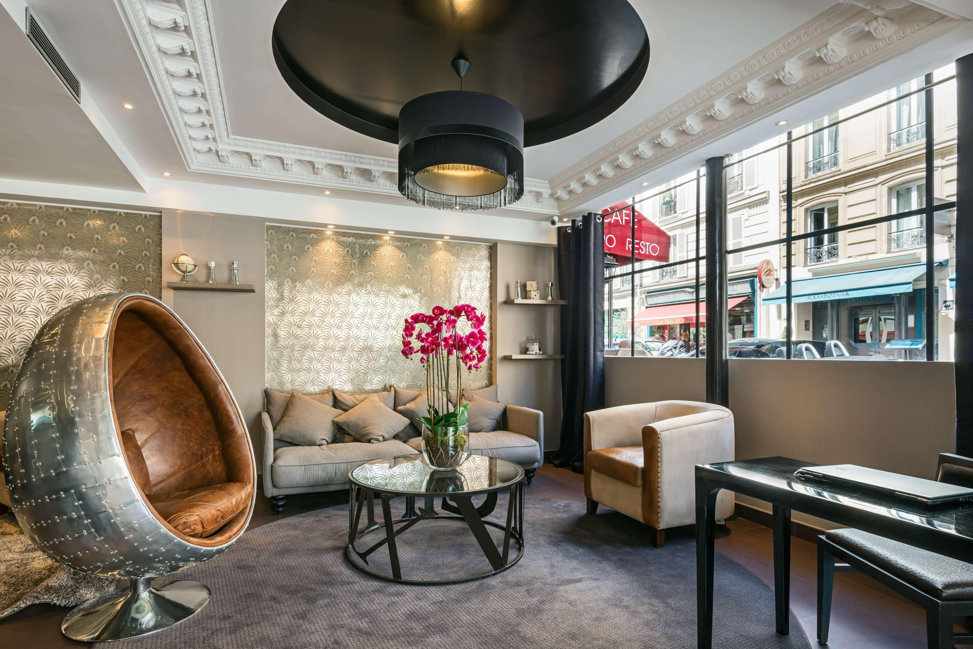 Vista Lobby Hôtel Elysées Bassano