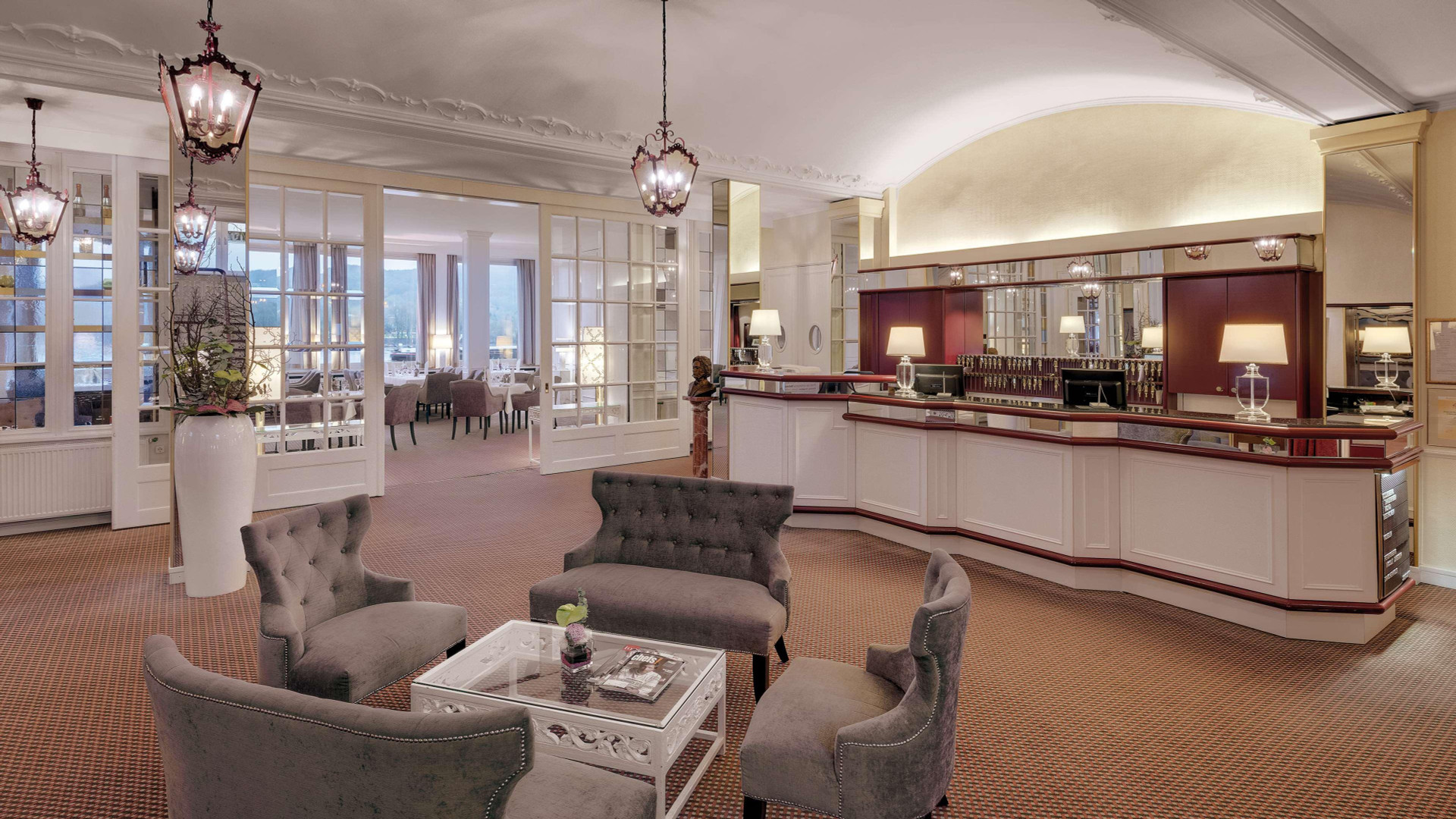 Vista Lobby Rheinhotel Dreesen