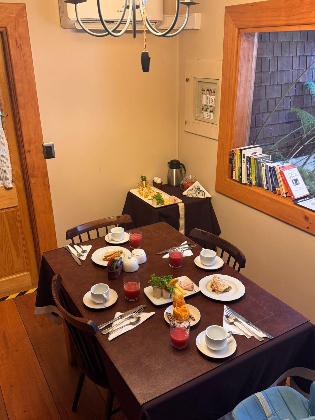 Restaurant hotel salto del carileufu