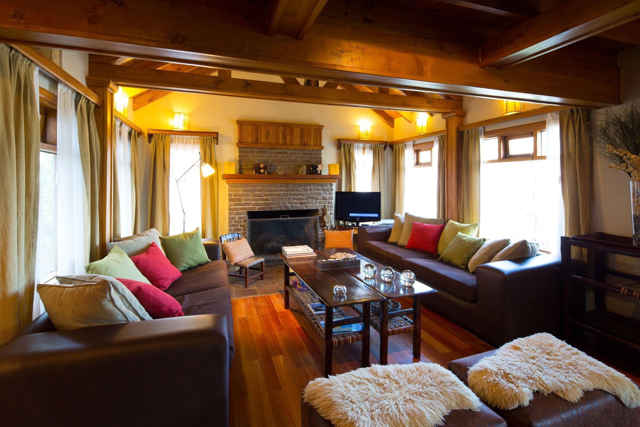 Vista Lobby Hostería Senderos