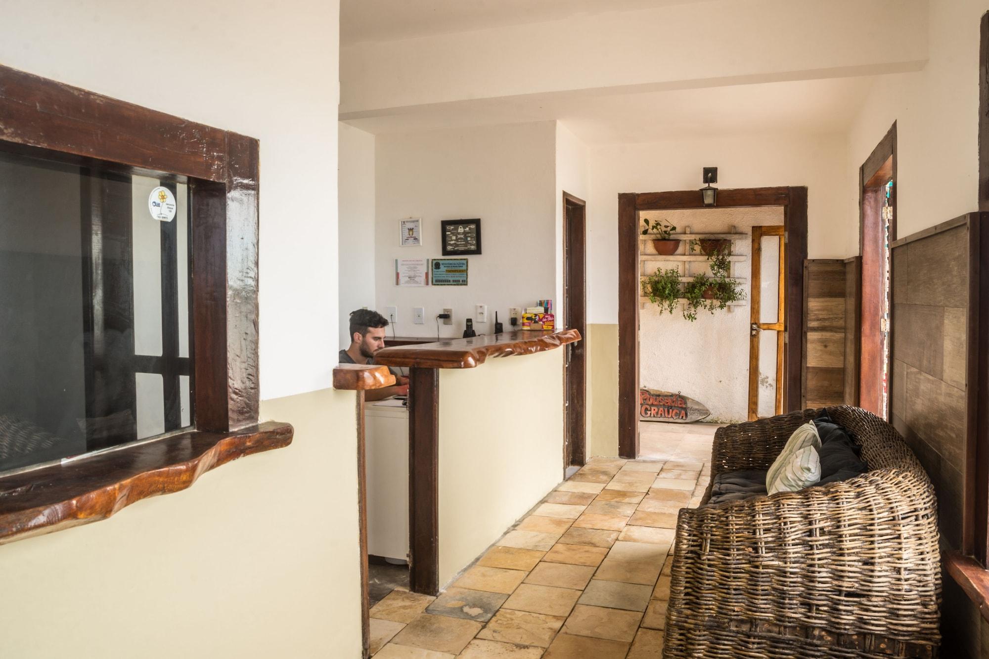 Vista Lobby Pousada Grauçá