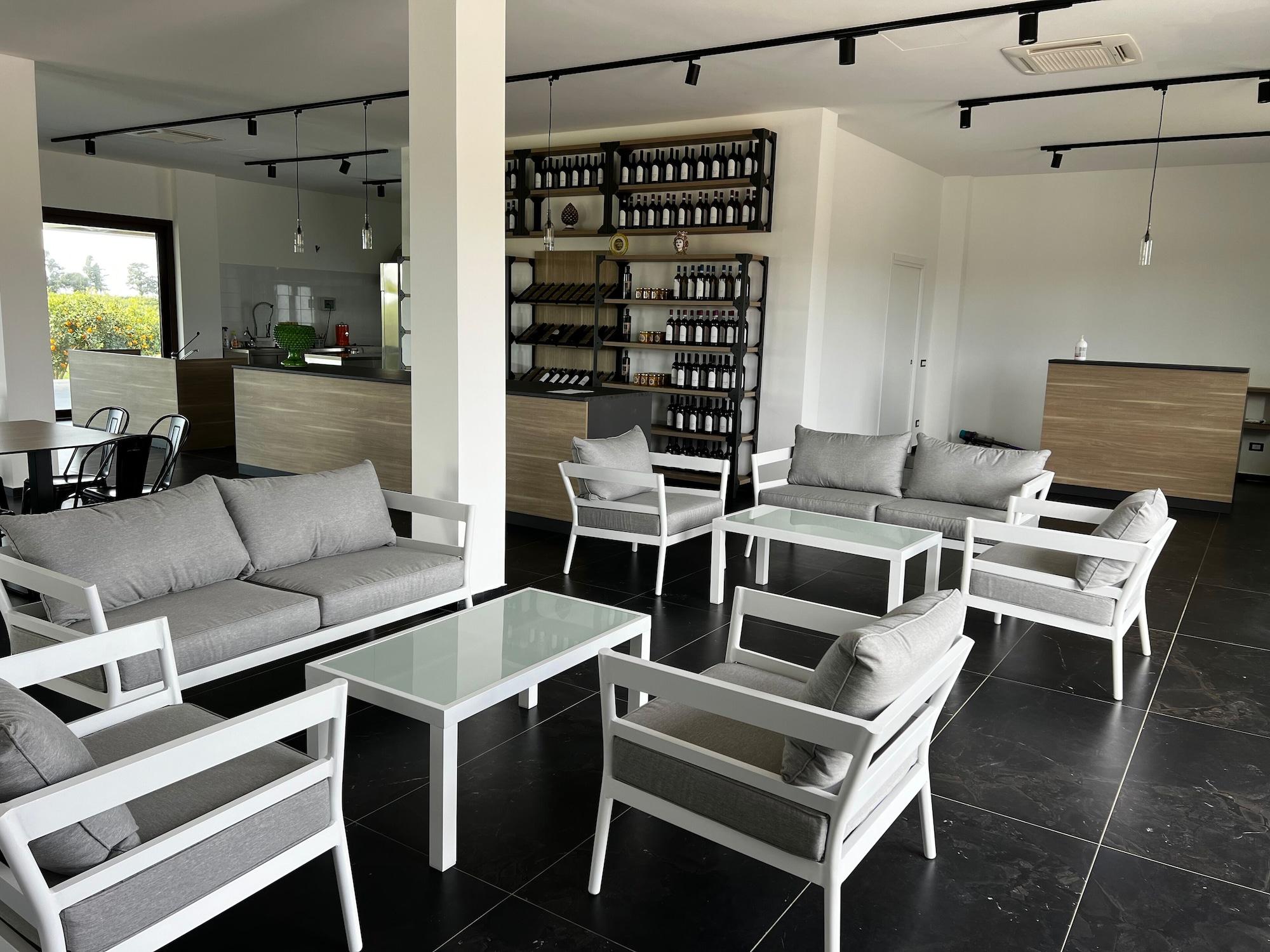 Vista Lobby Tenuta Macconi Country Rooms