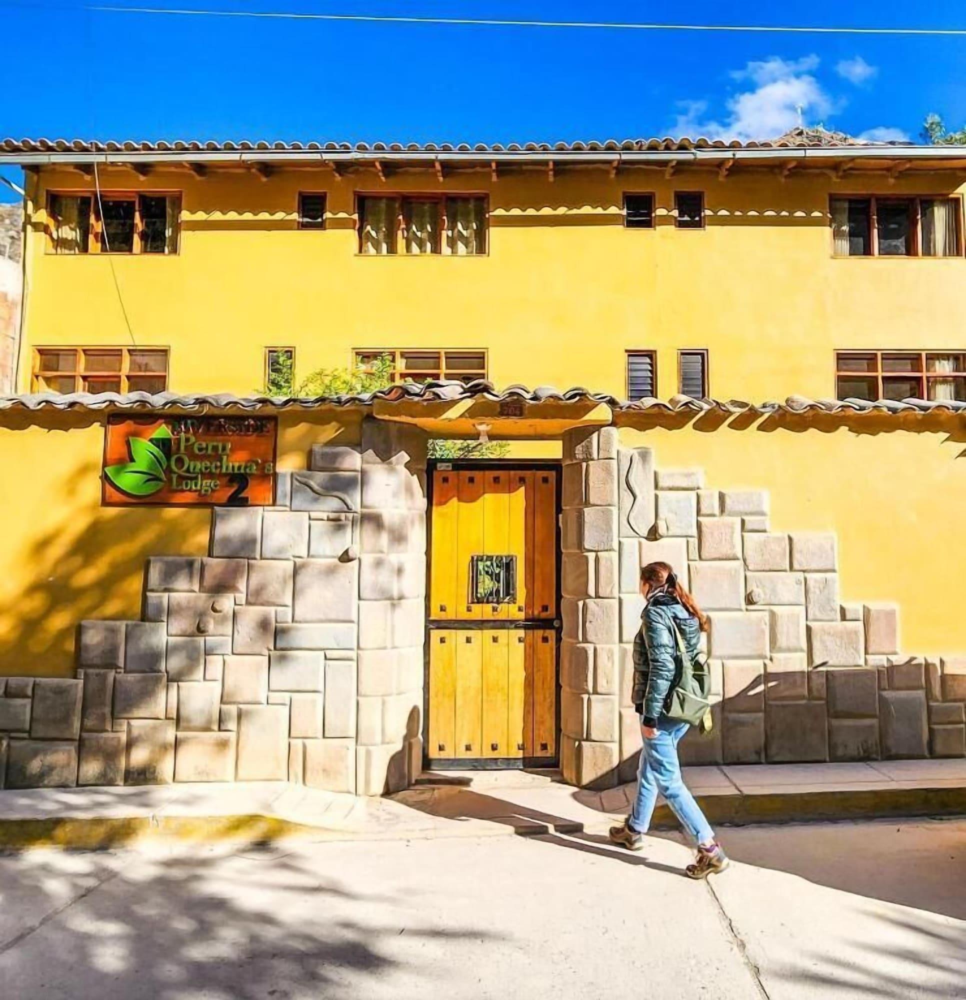 Vista Exterior Peru Quechua's Lodge Riverside