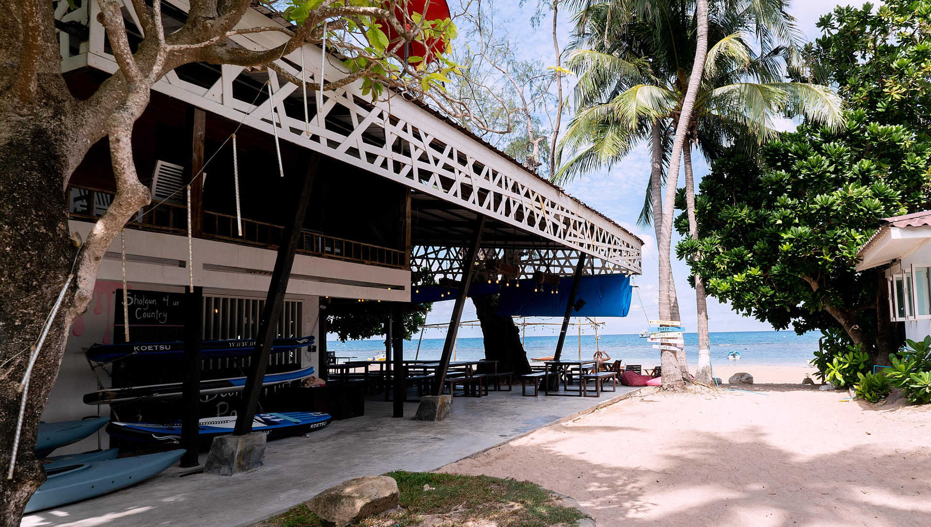 Restaurant Slumber Party Hostel Koh Tao
