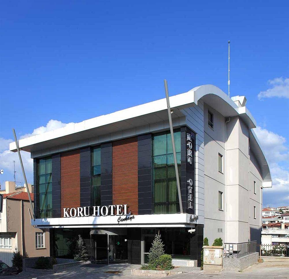 Vista Exterior Koru Hotel Cankaya