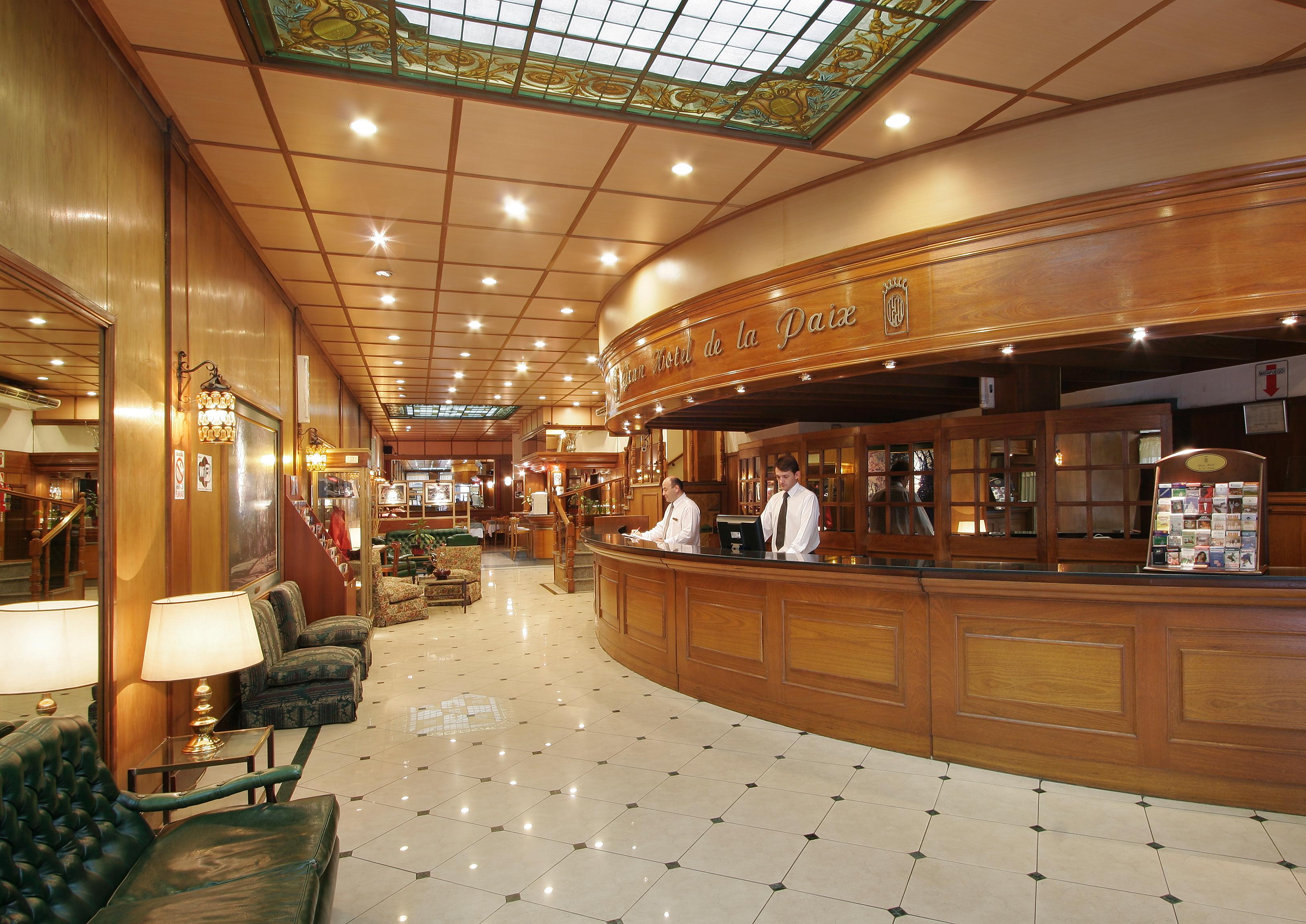 Vista Lobby Gran Hotel de la Paix
