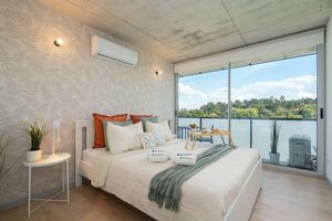 Renta temporal - Colourful Luxurious Flat w/ Balcony & Pool